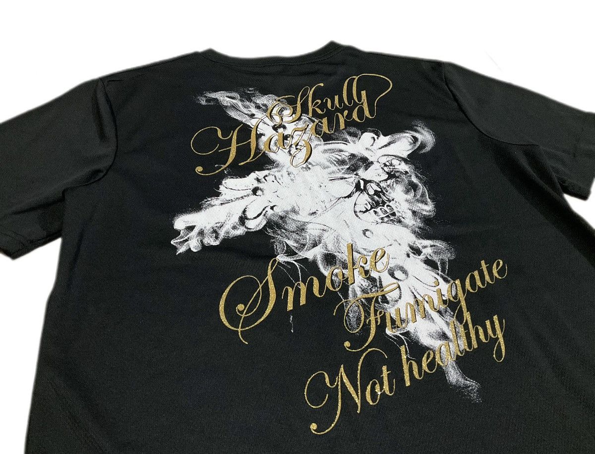 Hysteric Glamour × If Six Was Nine × Japanese Brand 🔥Sick Y2K New Wave Club Cross Poem Shirt Skull Hazard Size US L / EU 52-54 / 3 - 1 Thumbnail