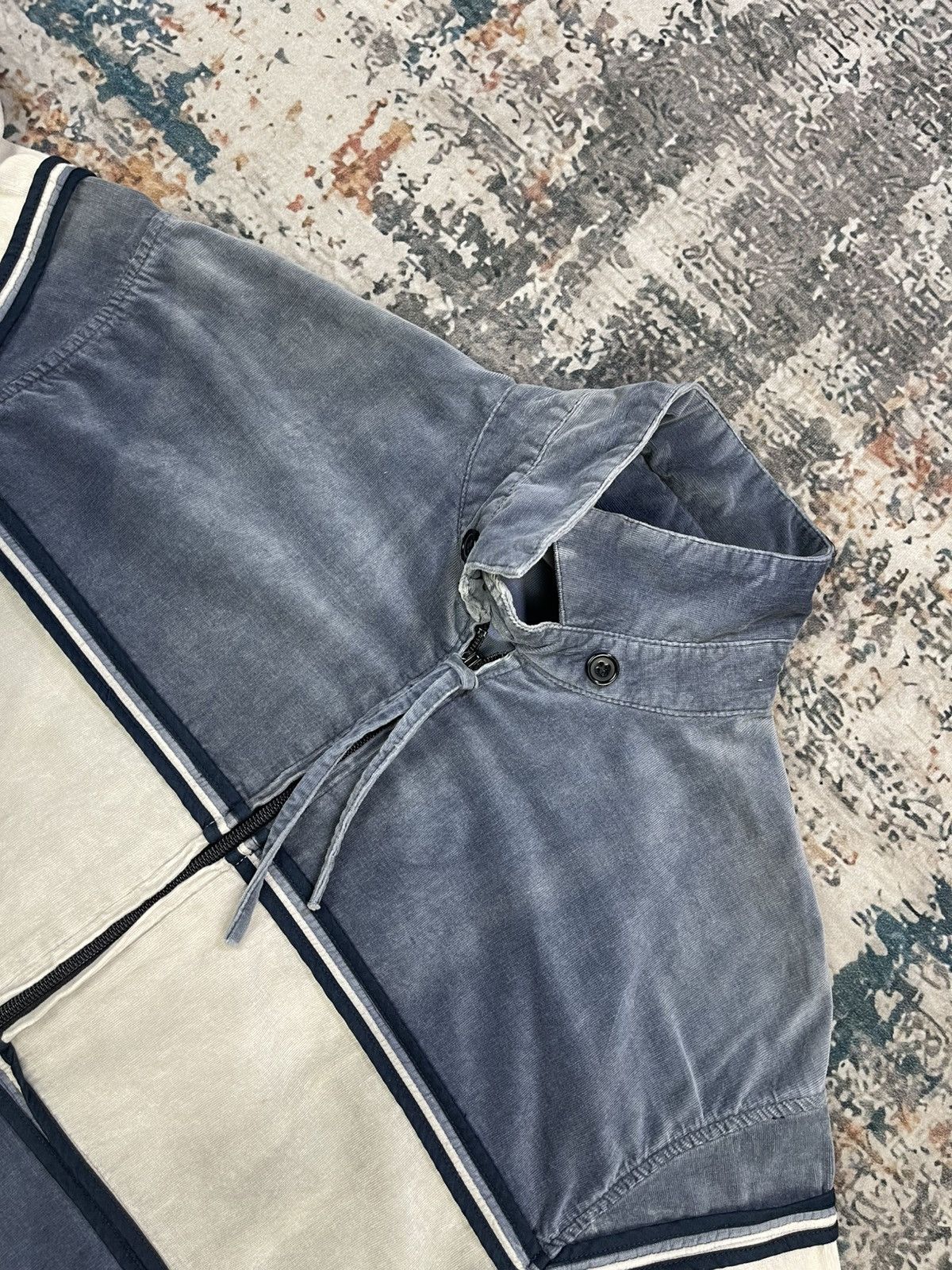 N.Hollywood Corduroy Swing Top Striped Jacket