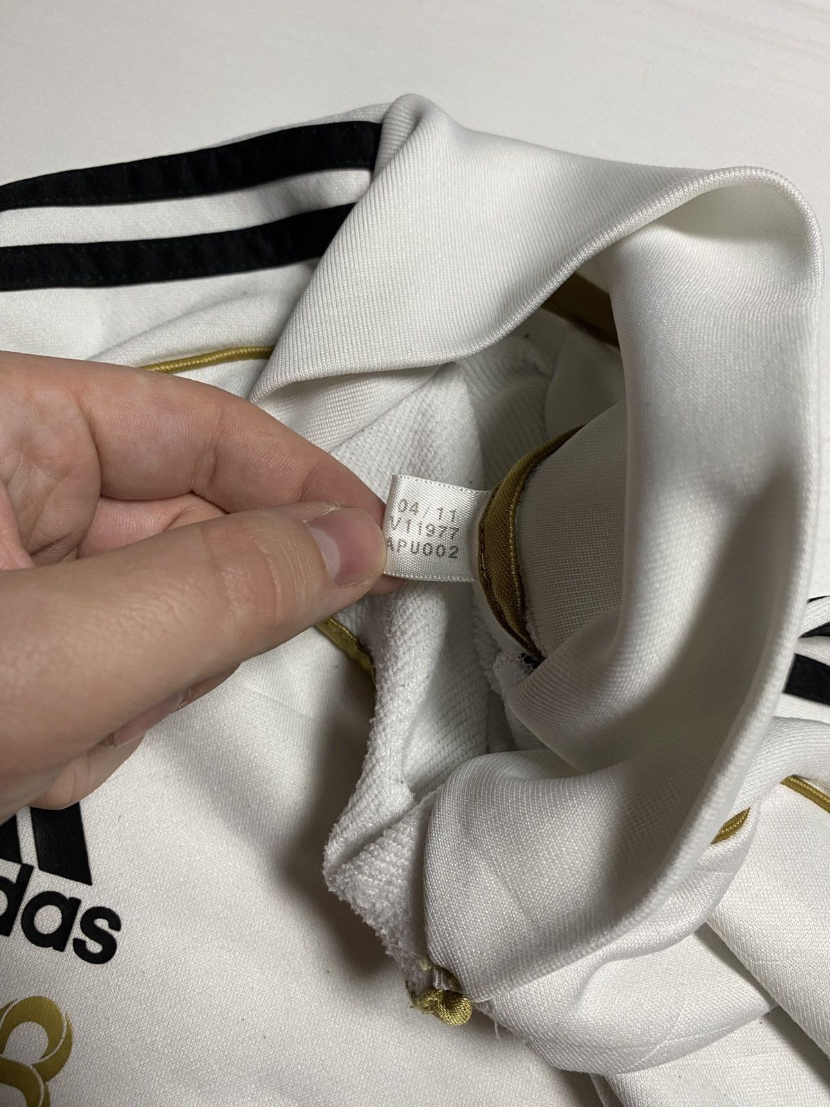 Adidas × Vintage Vintage Adidas Real Madrid 2011 training y2k sweatshirt Size US L / EU 52-54 / 3 - 4 Thumbnail