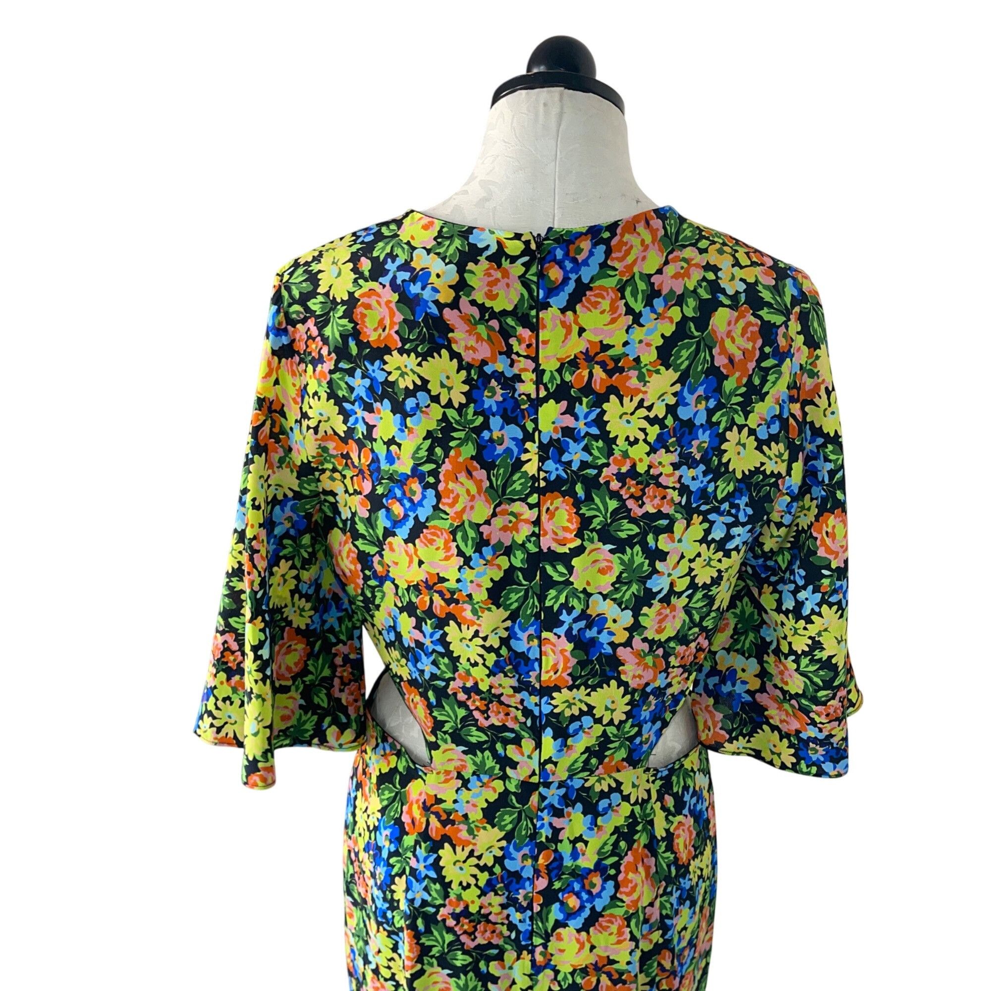 Other Les Reveries Womens Dress Size 10 Multicolor Size L / US 10 / IT 46 - 3 Thumbnail