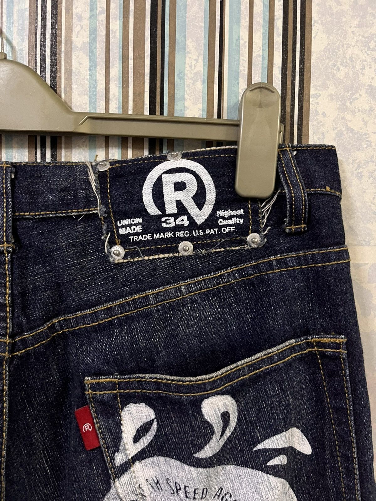 Japanese Brand Real b voice water warrior relaxed #B1 Size US 32 / EU 48 - 5 Thumbnail