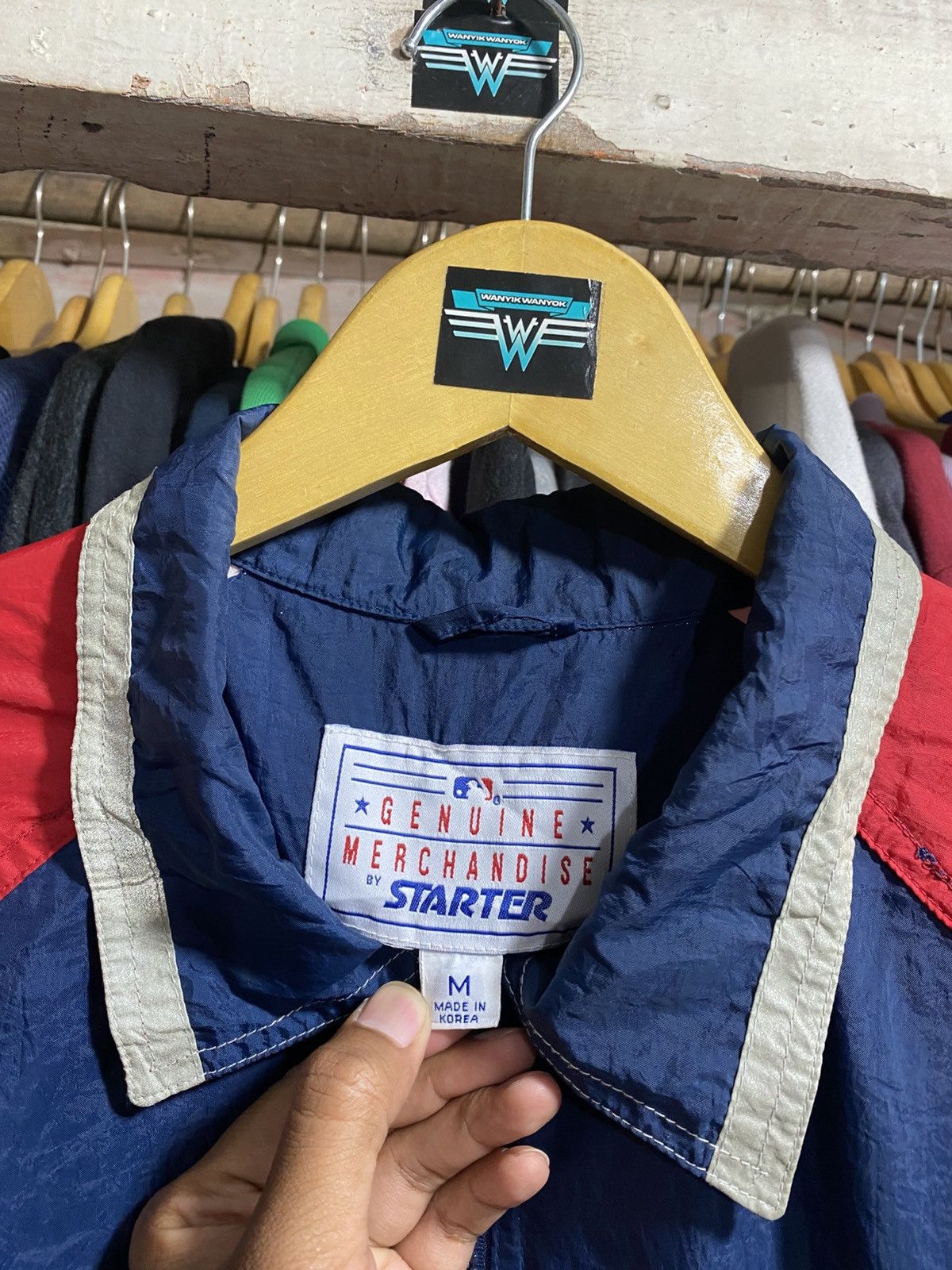 Starter Vintage Cleveland Indians Starter Windbreaker Size US M / EU 48-50 / 2 - 5 Thumbnail