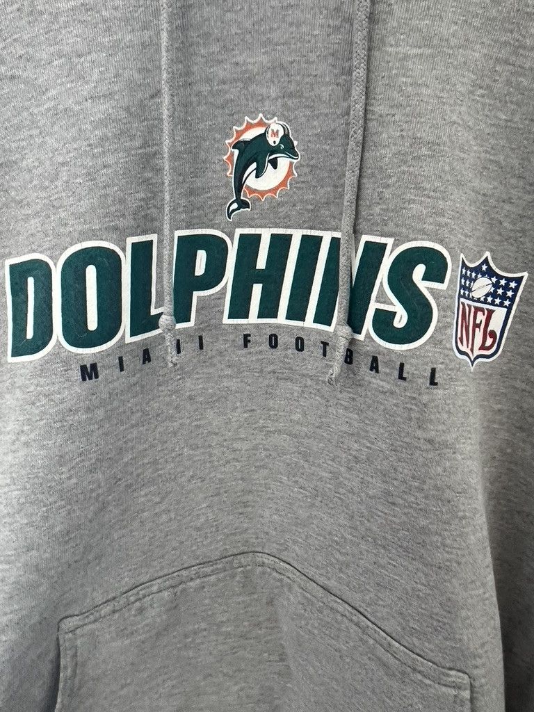 Reebok Vintage Miami Dolphins Hoodie Size US XL / EU 56 / 4 - 2 Thumbnail