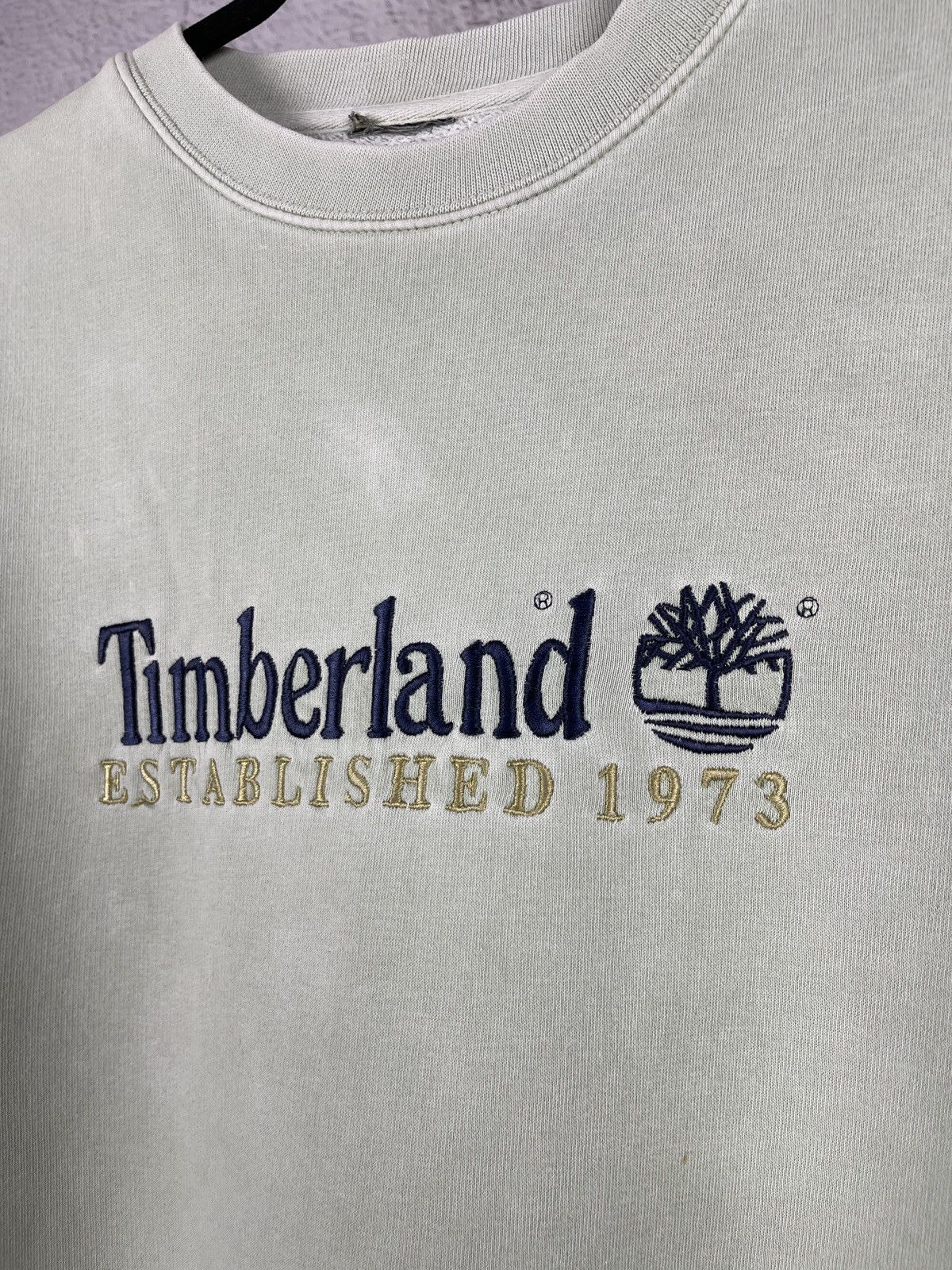 Timberland Timberland vintage big embroidered logo sweatshirt Size US XXL / EU 58 / 5 - 7 Thumbnail