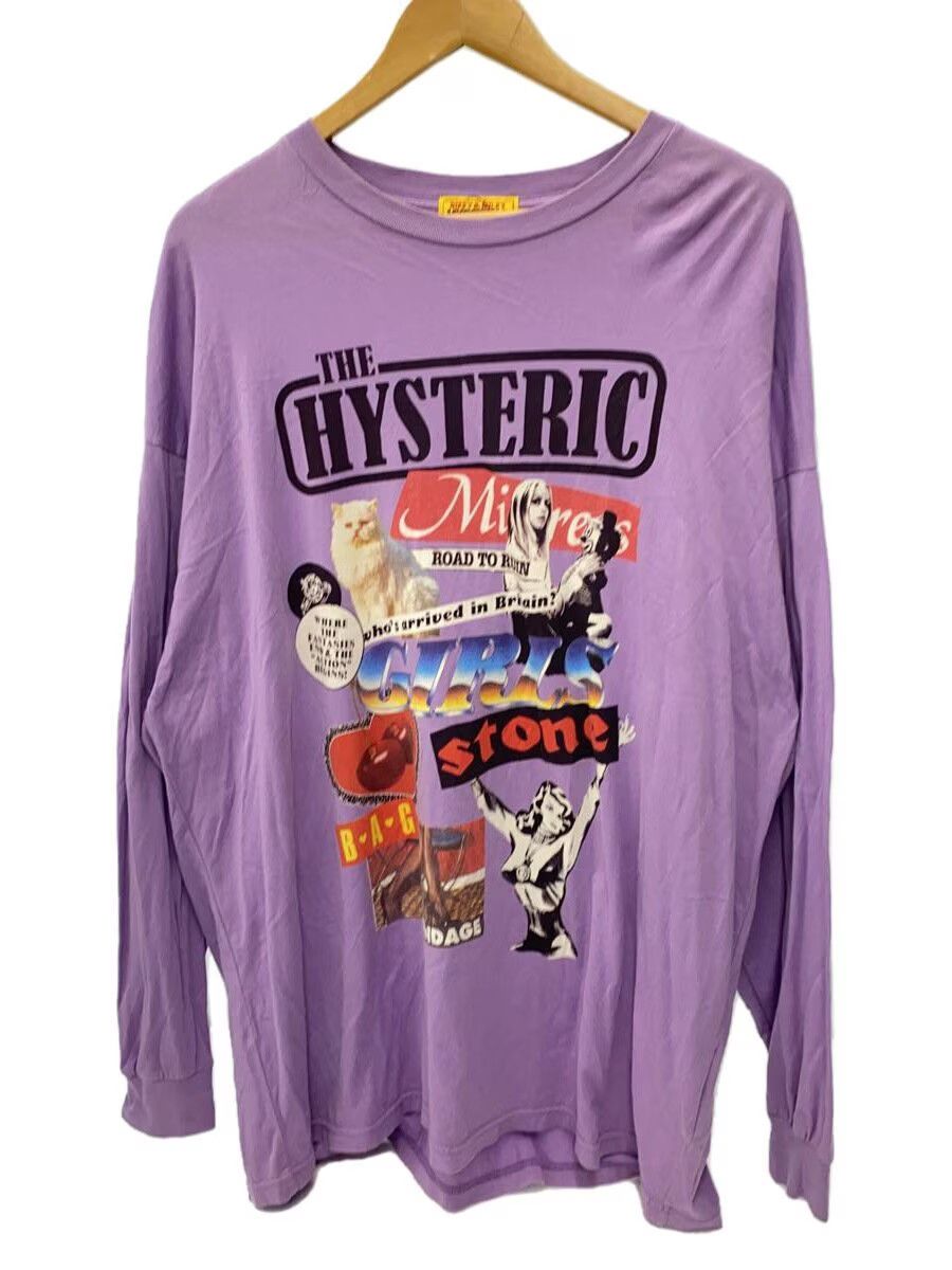 Hysteric Glamour Patchwork Graphic Logo Long Sleeve Tee Size US XL / EU 56 / 4 - 1 Thumbnail
