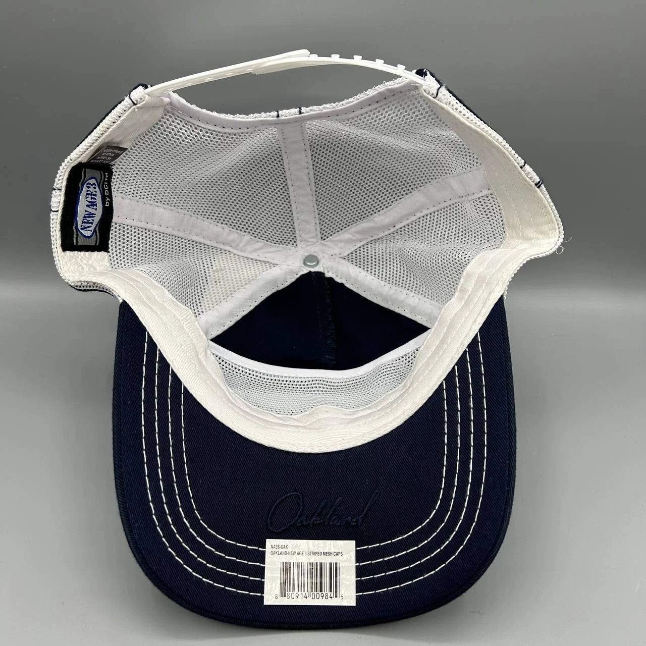 Other Vintage Oakland Trucker Hat Men New Age 3 Snap Back Cap New Size ONE SIZE - 2 Thumbnail