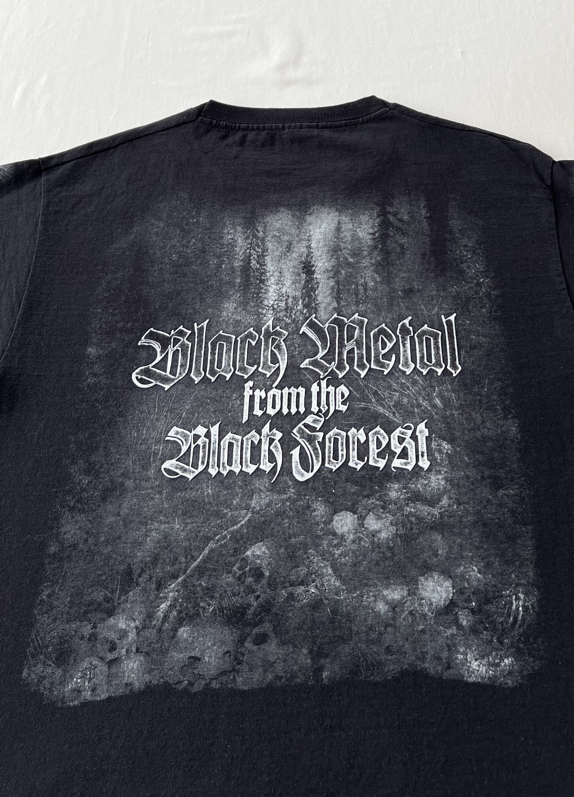 Band Tees Vintage 2000s Imperium Dekadenz Black Metal Band Black Tee Size US L / EU 52-54 / 3 - 13 Thumbnail