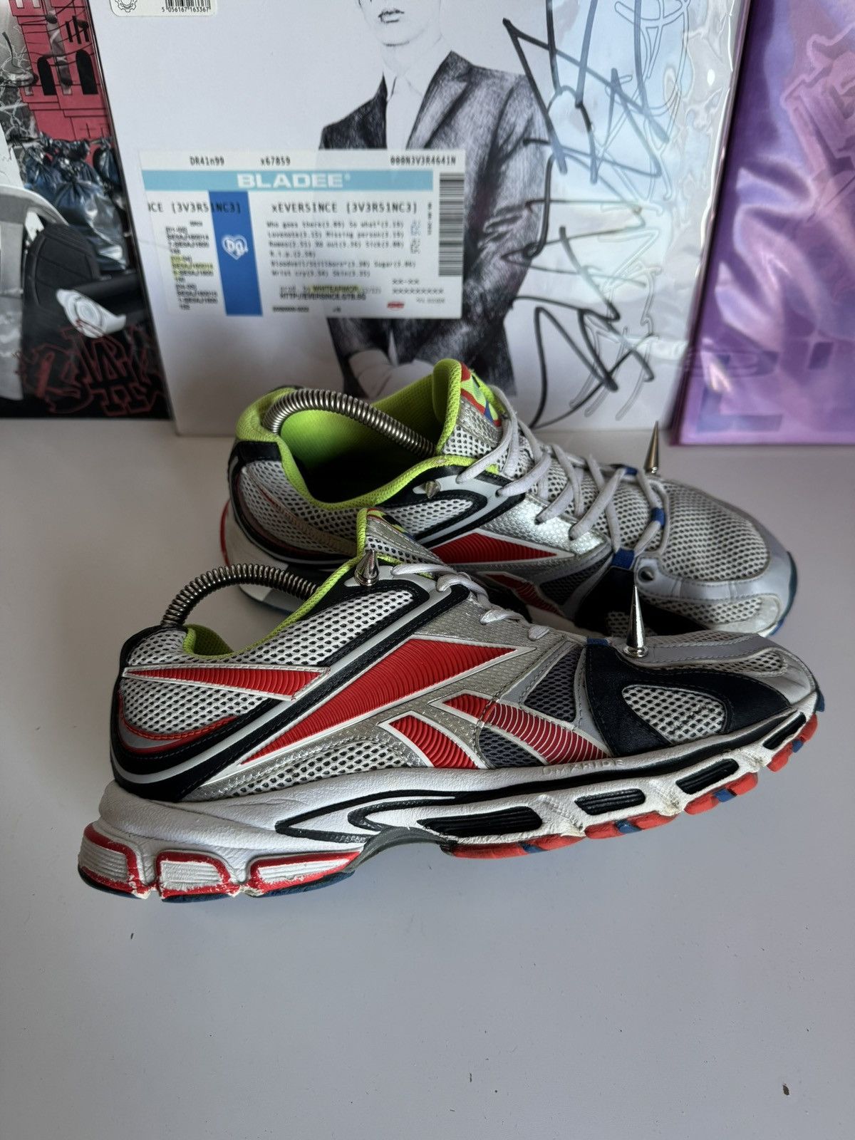 Vetements Vetements x Reebok Spike Runner 200 Sneakers Archive Luxury Size US 8.5 / EU 41-42 - 6 Thumbnail