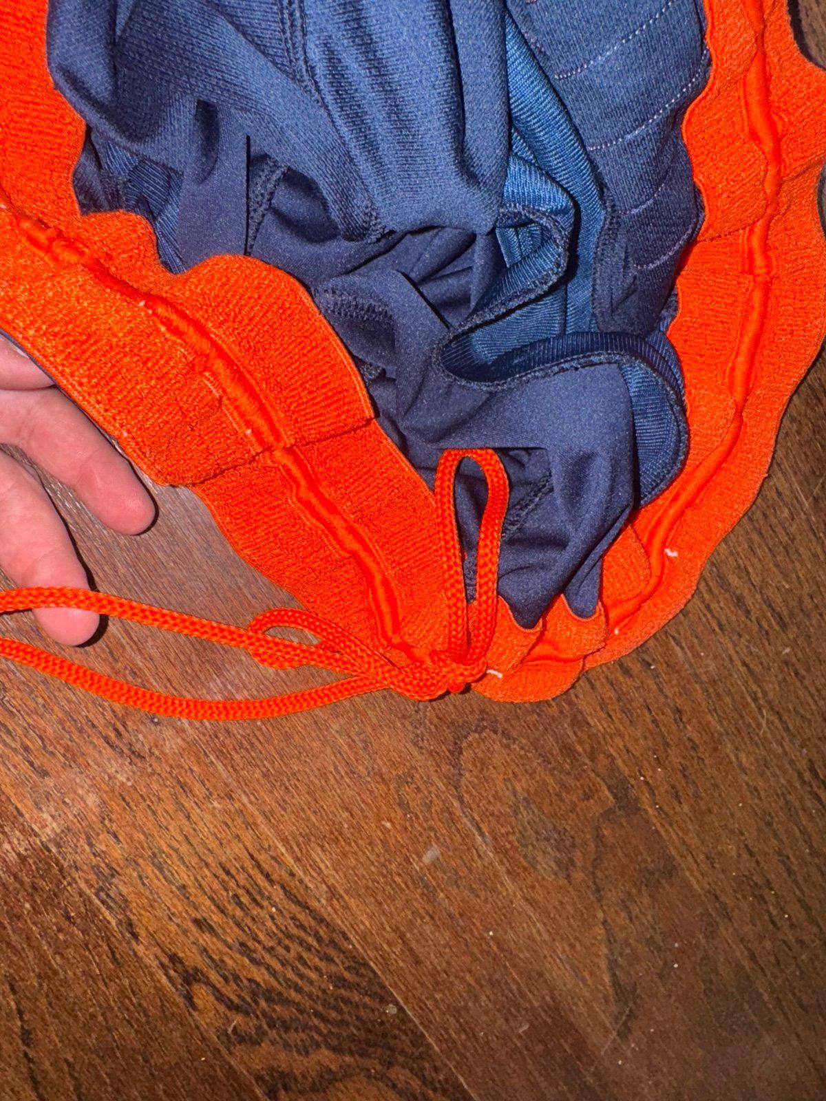 Adidas Vintage Adidas Orange Stripe Hoop Shorts Basketball Sz XL Size US 36 / EU 52 - 7 Thumbnail