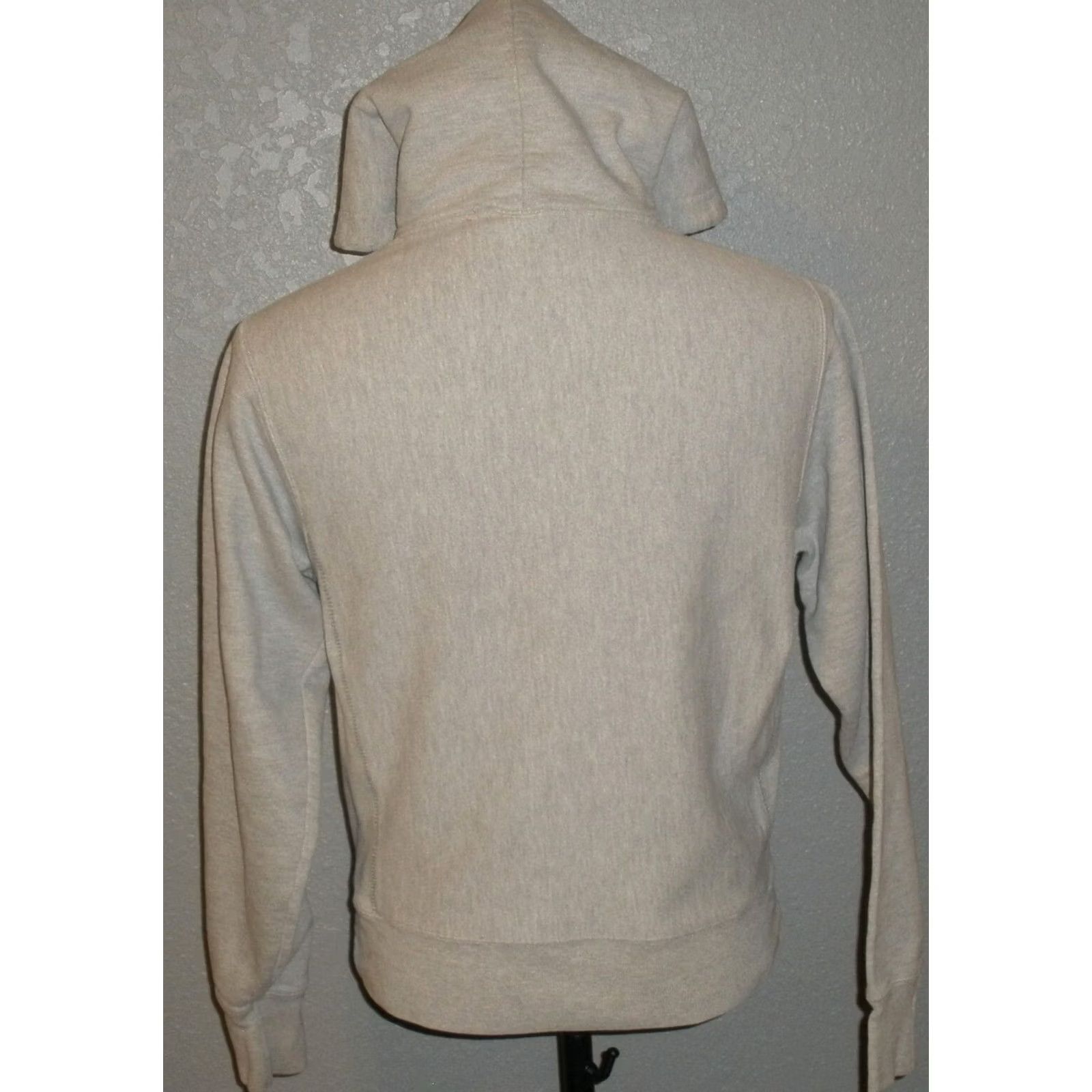 Champion Champion Sweatshirt Shirt Hooded Pullover Logo Mens S Gray 90s Classic Sports All Seasons Breathable Pockets Size US S / EU 44-46 / 1 - 3 Thumbnail