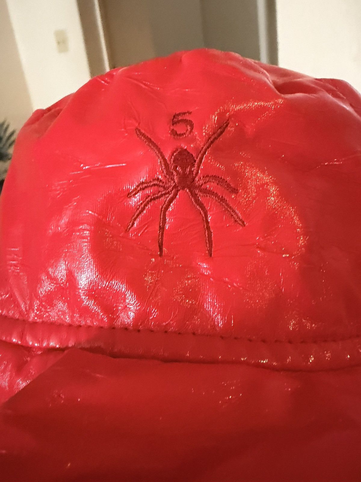 Sp5der Sp5der Red Bucket Hat Size ONE SIZE - 2 Thumbnail