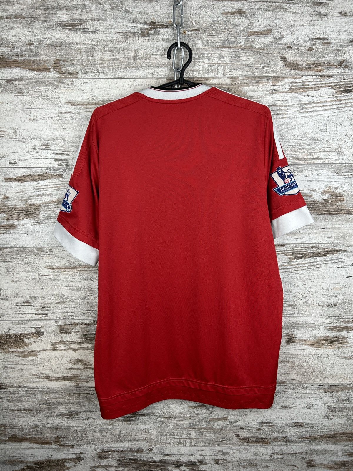 Adidas Mens Vintage Adidas FC Manchester United T Shirt jersey tee Size US L / EU 52-54 / 3 - 13 Thumbnail