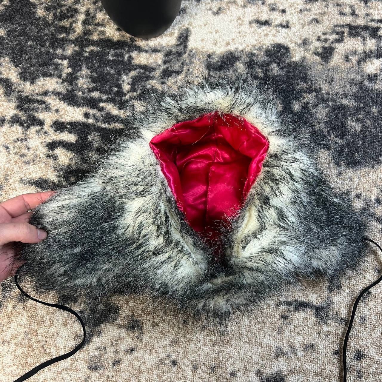 20471120 Fur Avamt Garde Y2K Style Ushanka Hat Streetwear Size ONE SIZE - 4 Thumbnail