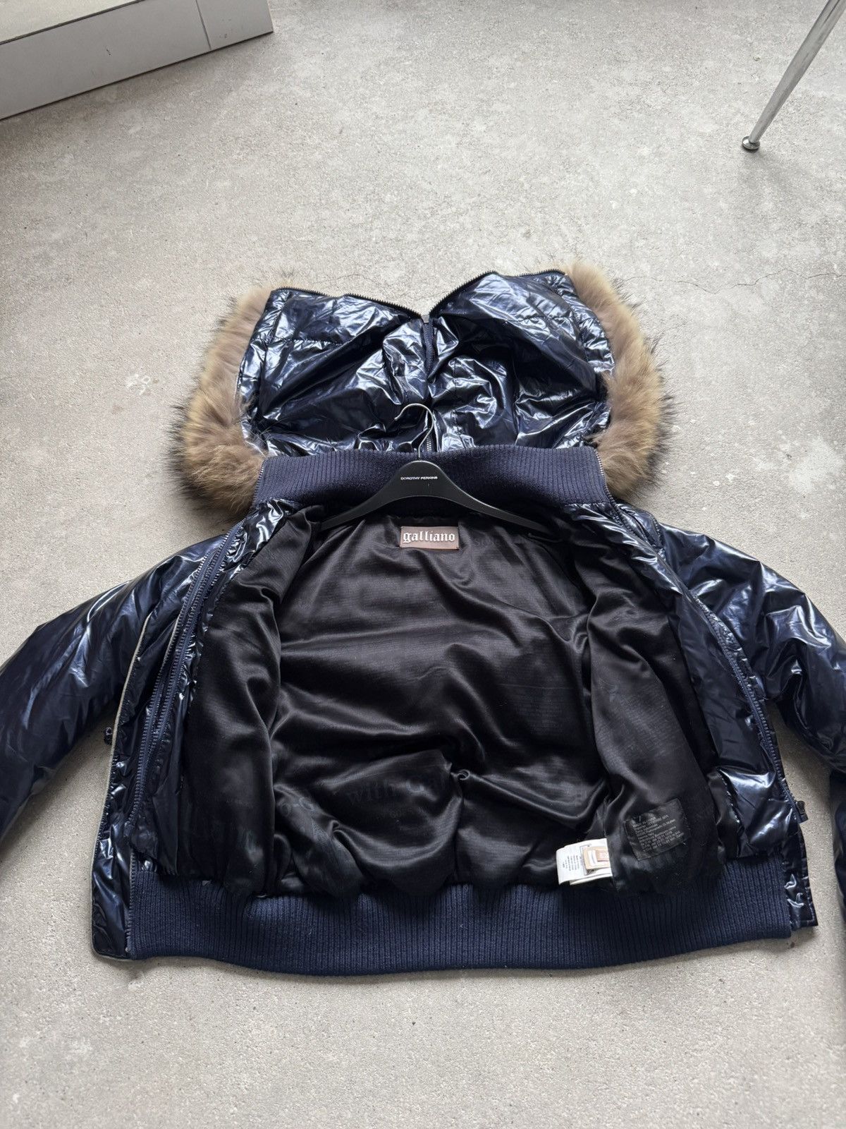 John Galliano Archival John Galliano Down Jacket Faur Fux Size S / US 4 / IT 40 - 9 Thumbnail