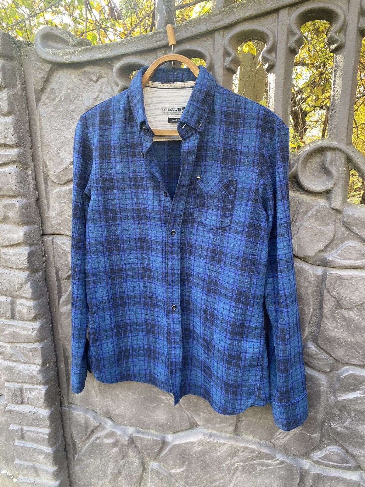 Quiksilver × Vintage Vintage Quiksilver Shirt Premium Collection Size US S / EU 44-46 / 1 - 3 Thumbnail