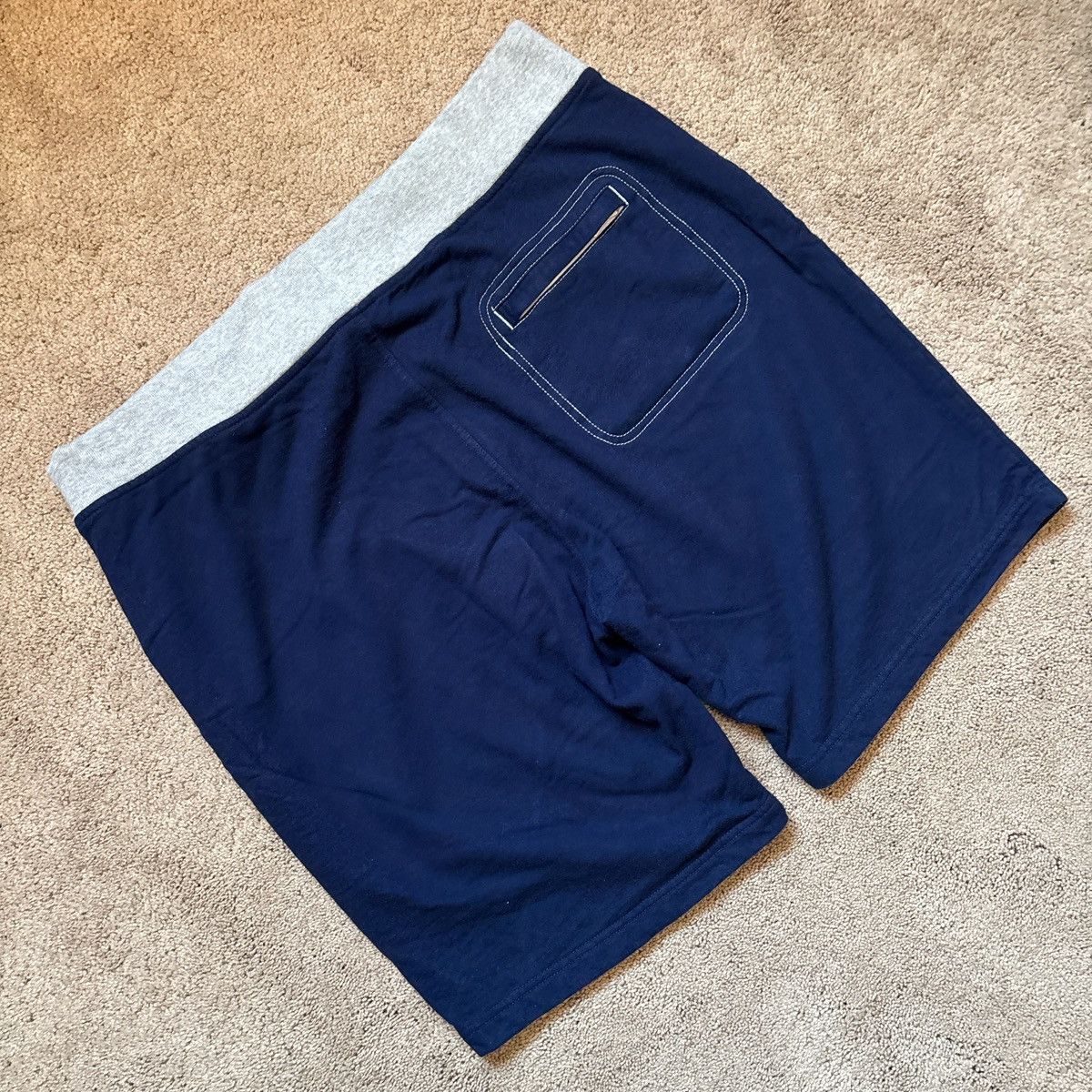 Stussy Navy blue Stüssy fleece lounge shorts Size US 38 / EU 54 - 4 Thumbnail