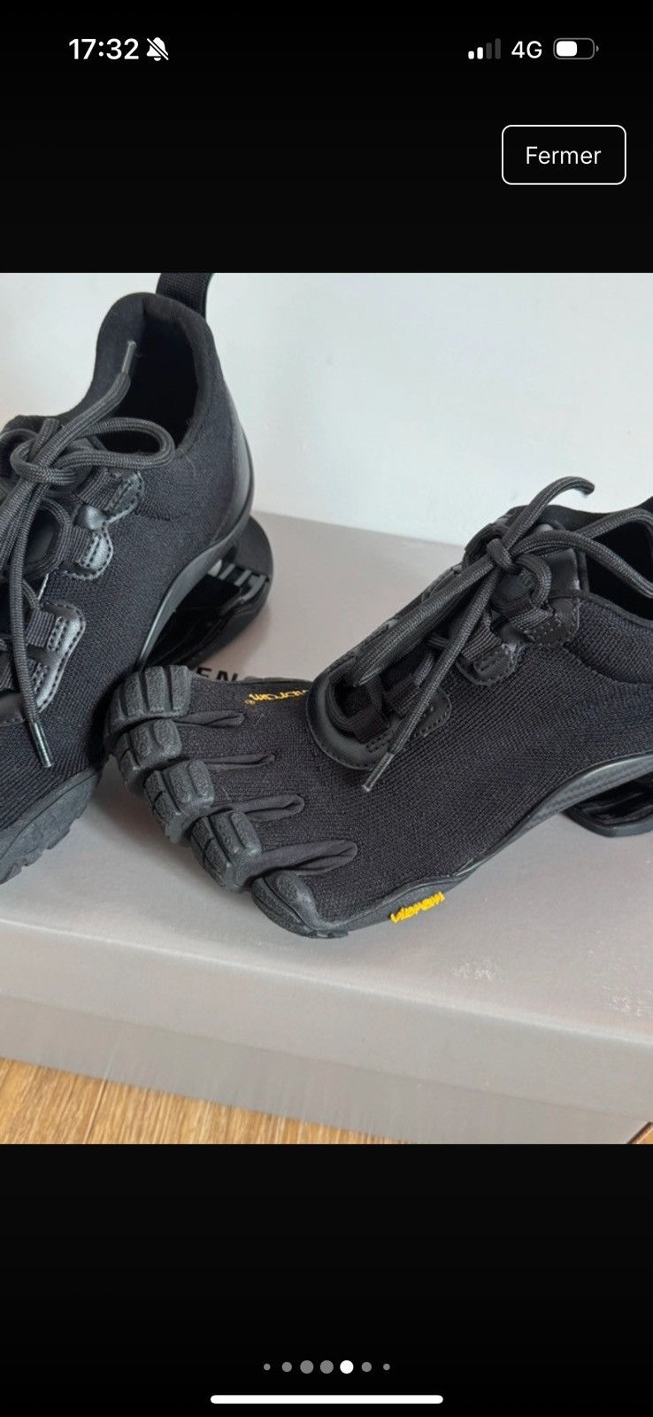Balenciaga × Vibram Balenciaga X Vibram Five Toes Size US 6 / IT 36 - 5 Thumbnail