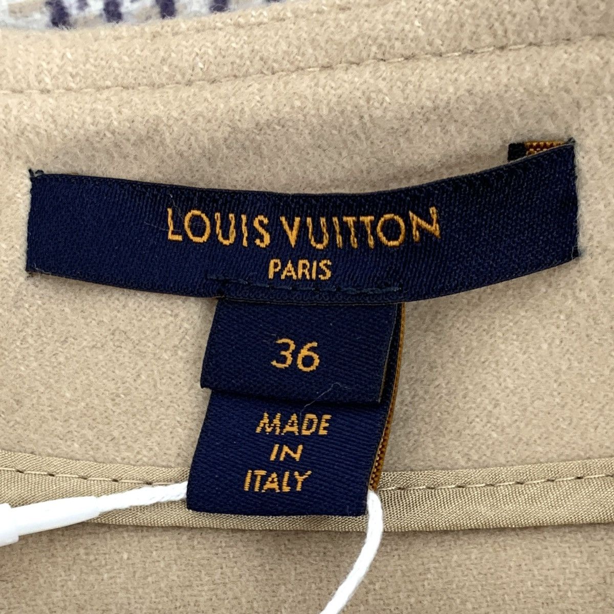 Louis Vuitton Louis Vuitton Damier Wool Casual Denim Mini Skirt K26WX Size 25" / US 0 / IT 36 - 6 Thumbnail