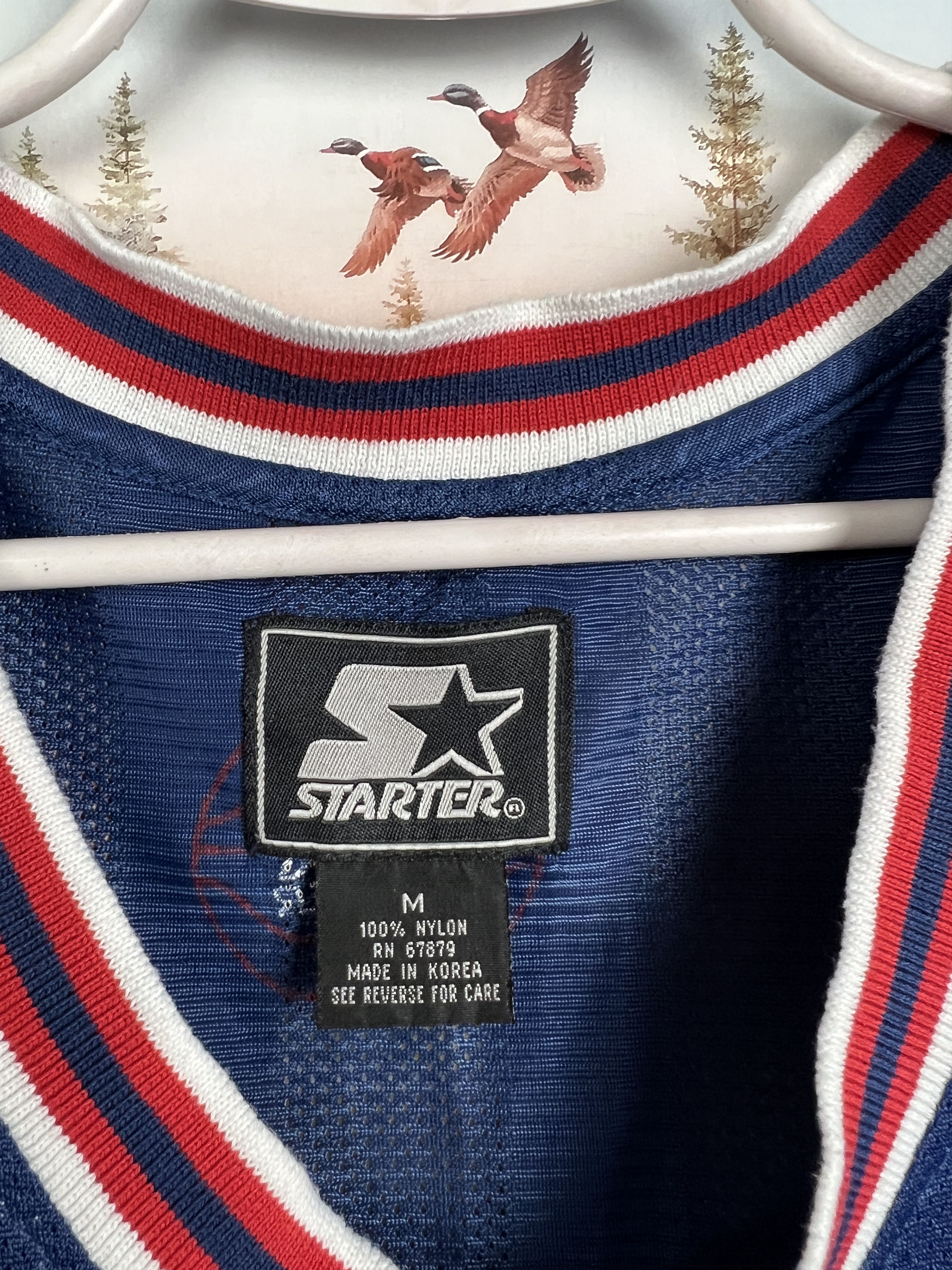 Starter Vintage 90's USA Olympics Team Basketball Jersey Shirt Size US M / EU 48-50 / 2 - 6 Thumbnail