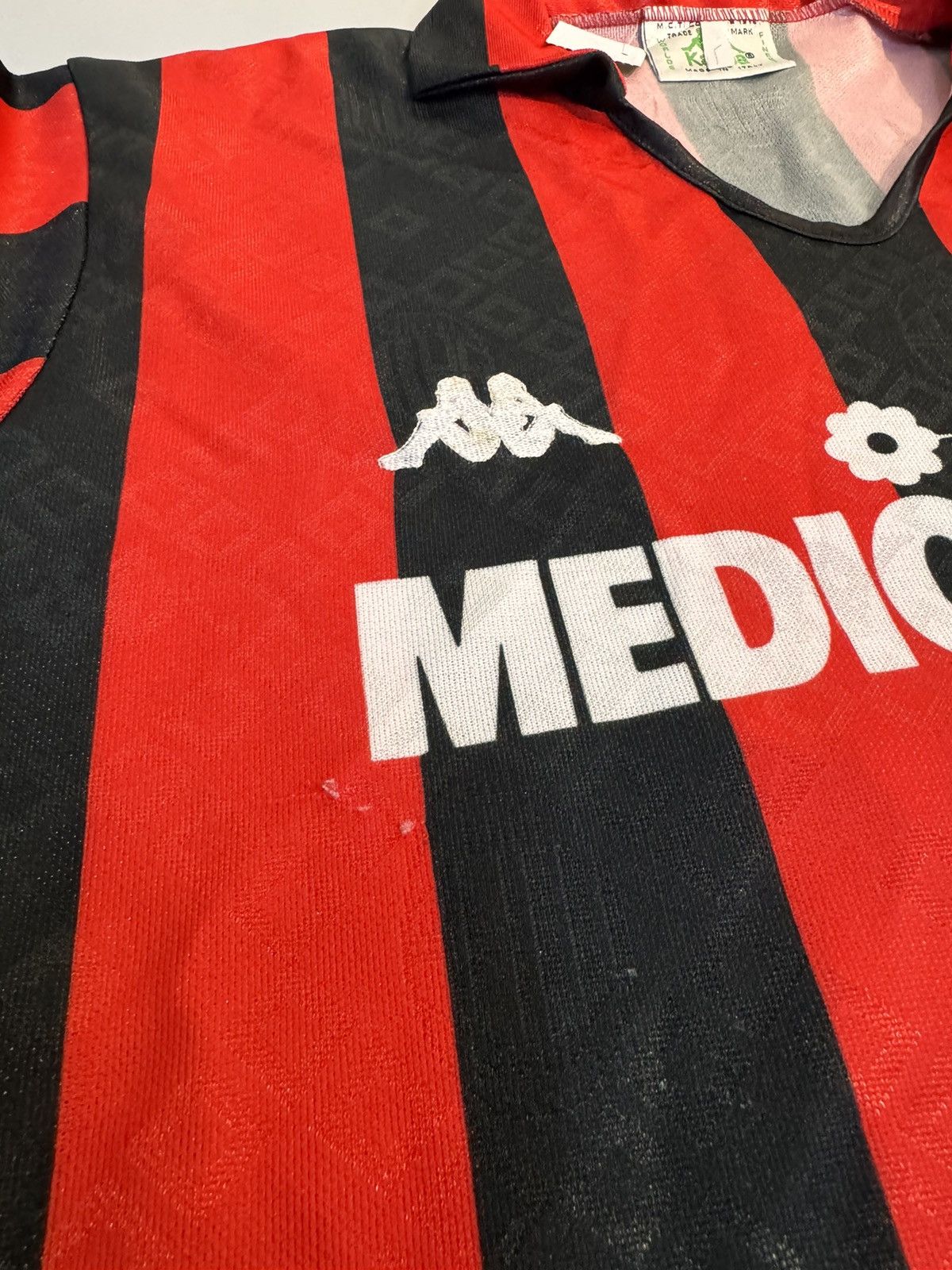 Kappa 1989-90 Ac Milan Shirt Kappa Mediolanum Player L Size US L / EU 52-54 / 3 - 5 Thumbnail