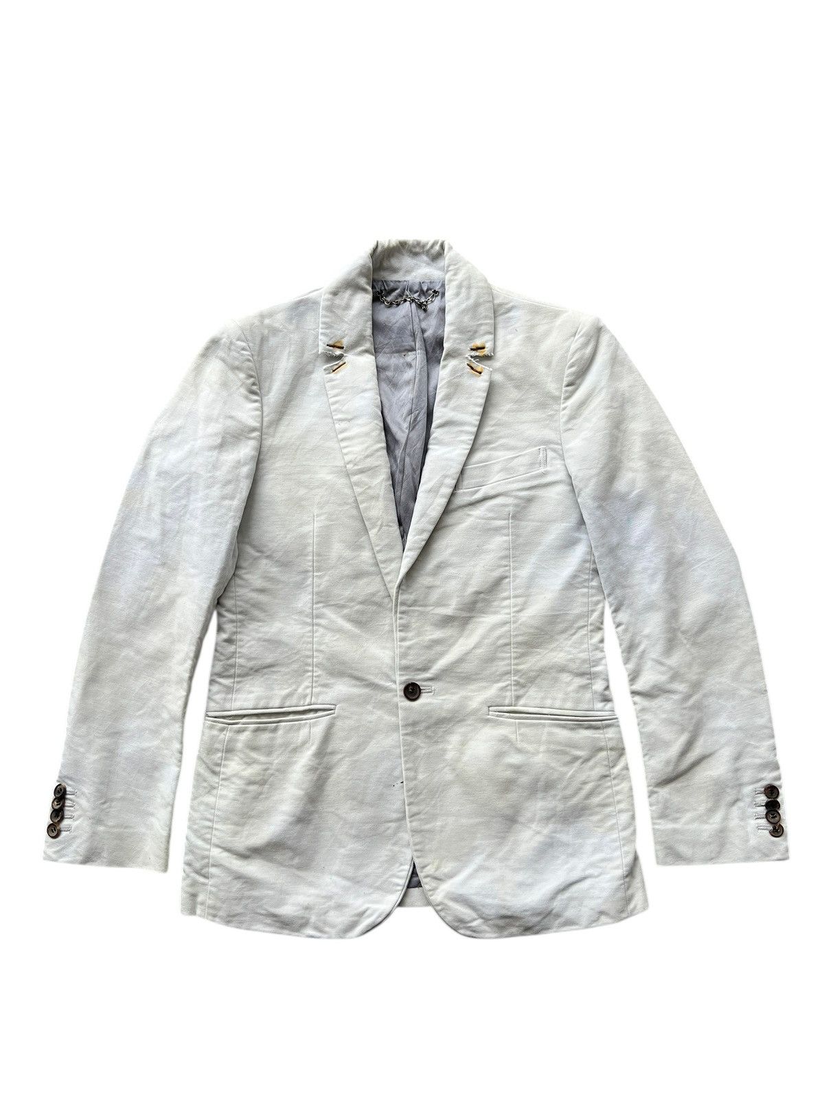 Maison MIHARA YASUHIRO Miharayasuhiro Moleskin Blazer Jacket Size US S / EU 44-46 / 1 - 3 Thumbnail