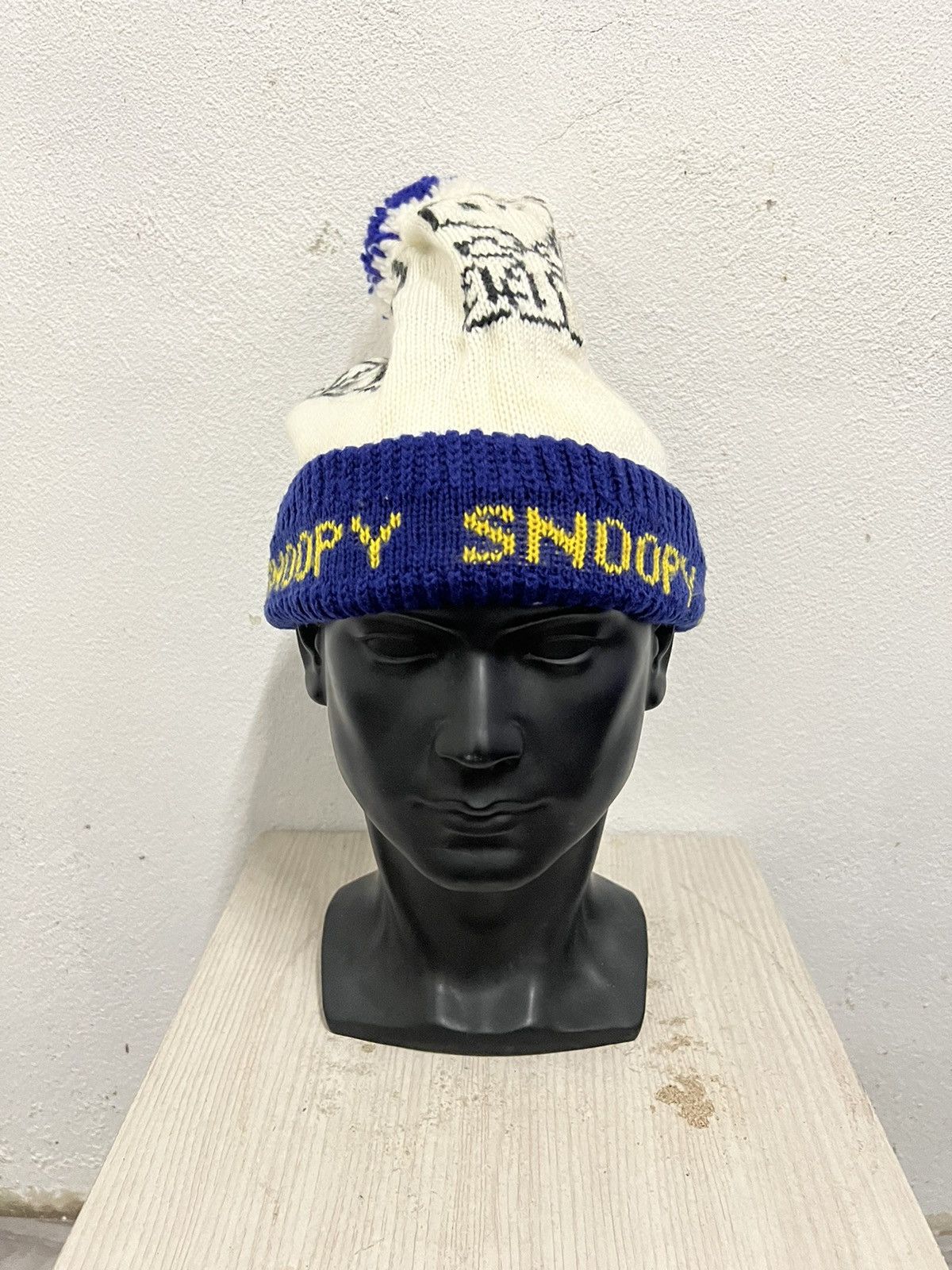 Peanuts × Vintage Vintage Snoopy Cartoon Beanie Hat Size ONE SIZE - 2 Thumbnail