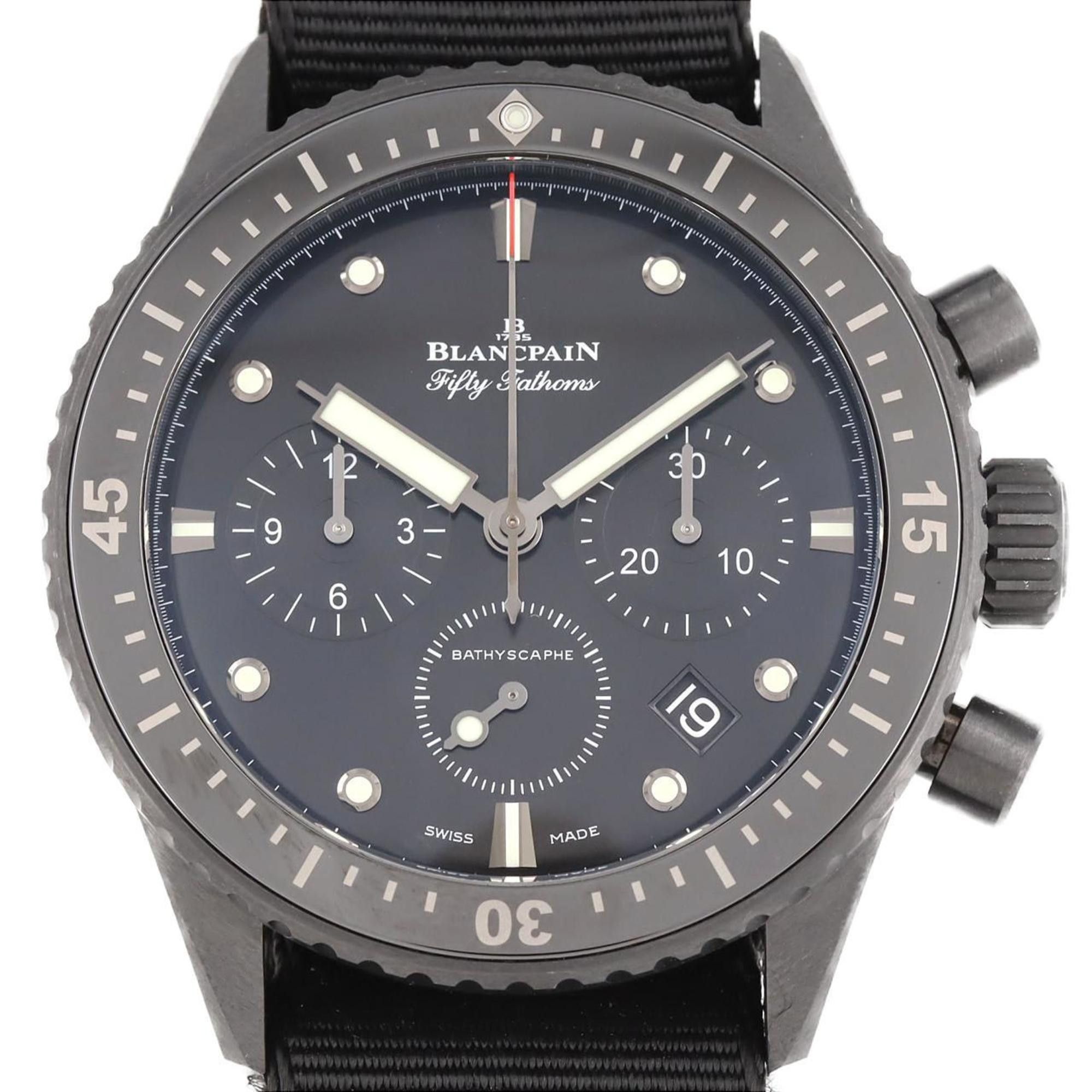 Other Blancpain Fifty Fathoms Bathyscaphe Flyback Chronograph 5200-0130-NABA Ceramic Wristwatch Automatic Size ONE SIZE - 1 Thumbnail