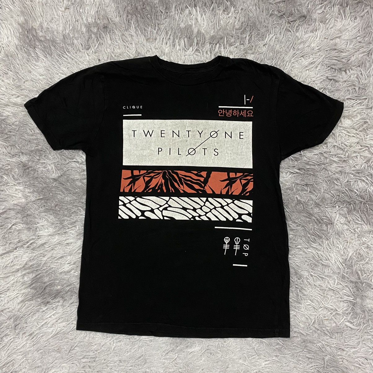 Band Tees × Vintage 21 twenty one pilots rock band Size US M / EU 48-50 / 2 - 1 Thumbnail