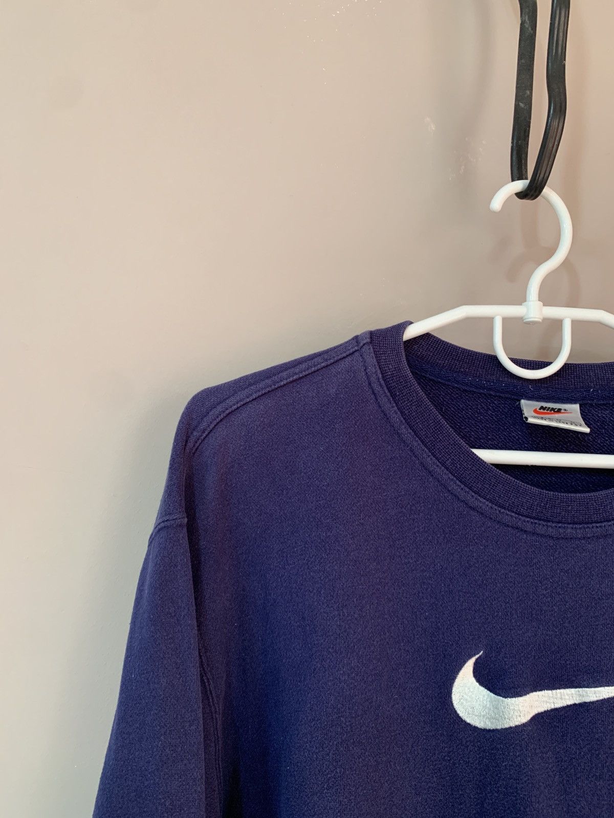 Vintage Womens Nike Vintage 90s Swoosh Sweatshirt Retro Size M Size M / US 6-8 / IT 42-44 - 4 Thumbnail