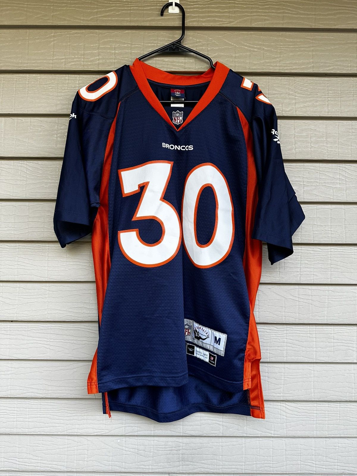 Vintage Vintage Terrell Davis Stitched Broncos Reebok NFL Jersey MED