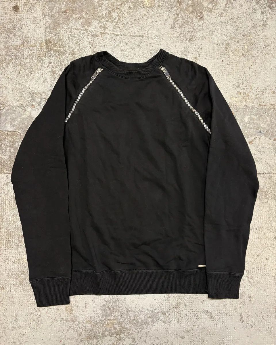 Diesel Diesel Black Multi Zips Sweater Size US S / EU 44-46 / 1 - 3 Thumbnail