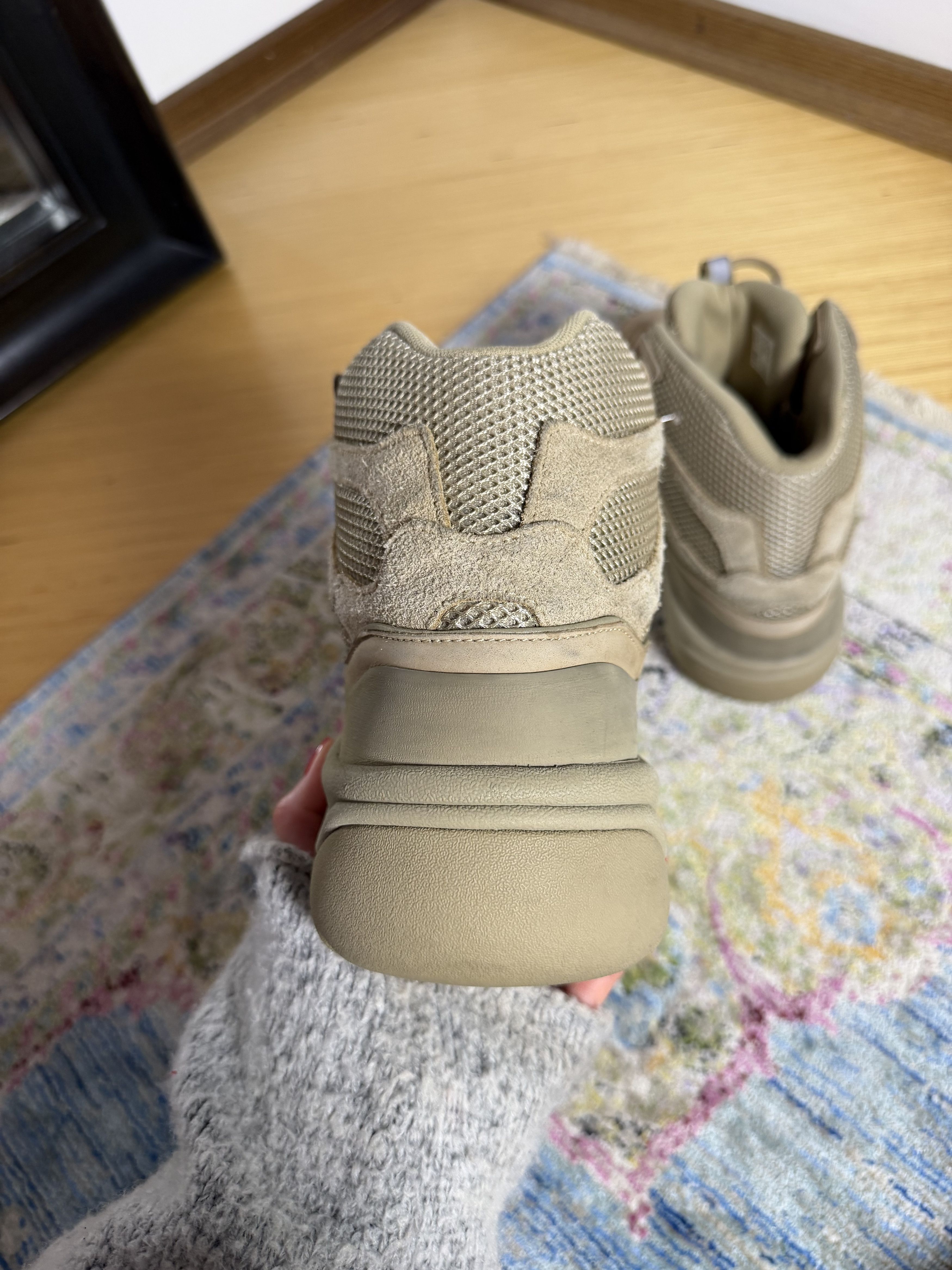 Adidas × Kanye West Yeezy Desert Boot Rock Size US 11.5 / EU 44-45 - 16 Thumbnail