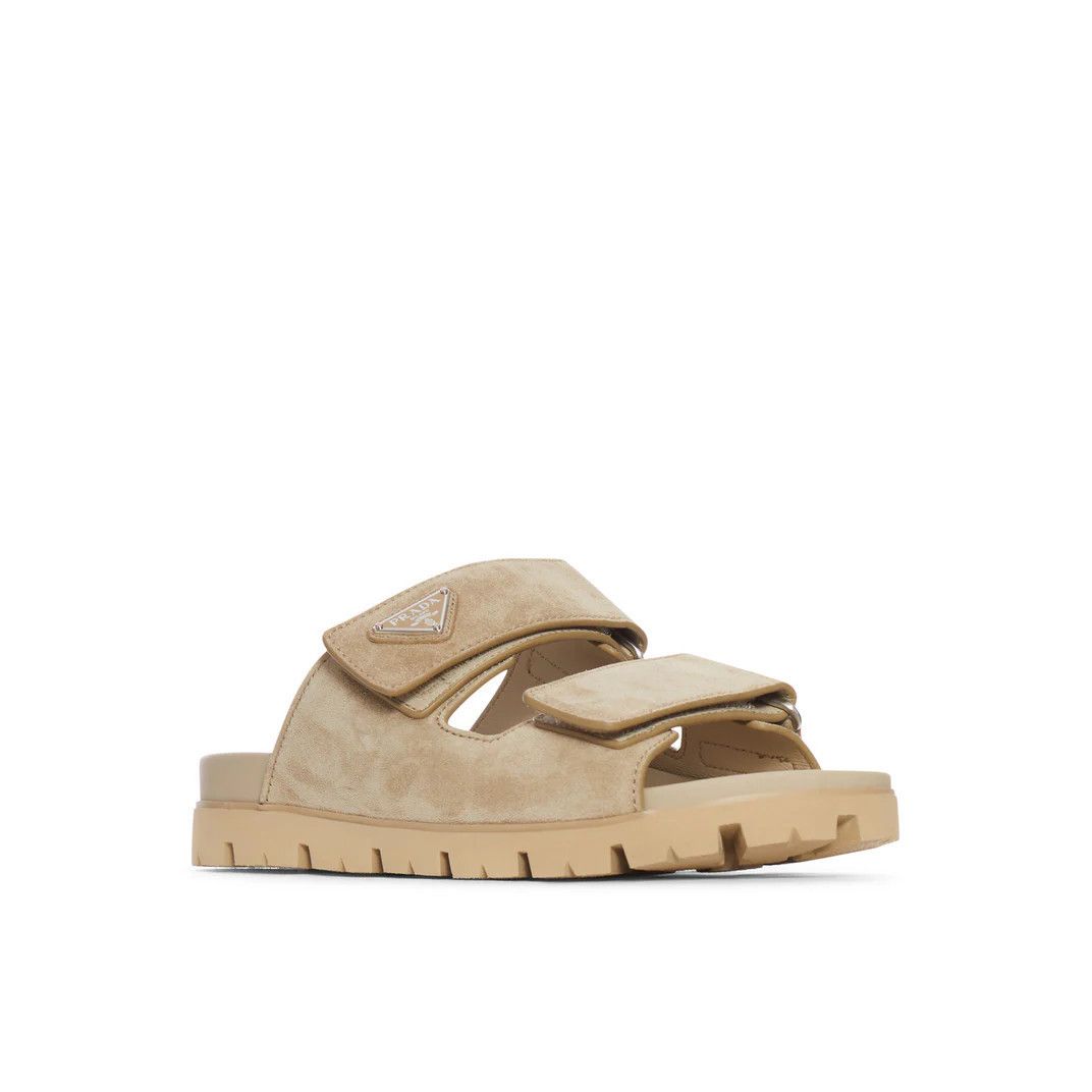 Prada PRADA $1200 Desert Beige Sandals New And Authentic (Men's si Size US 9 / EU 42 - 2 Thumbnail