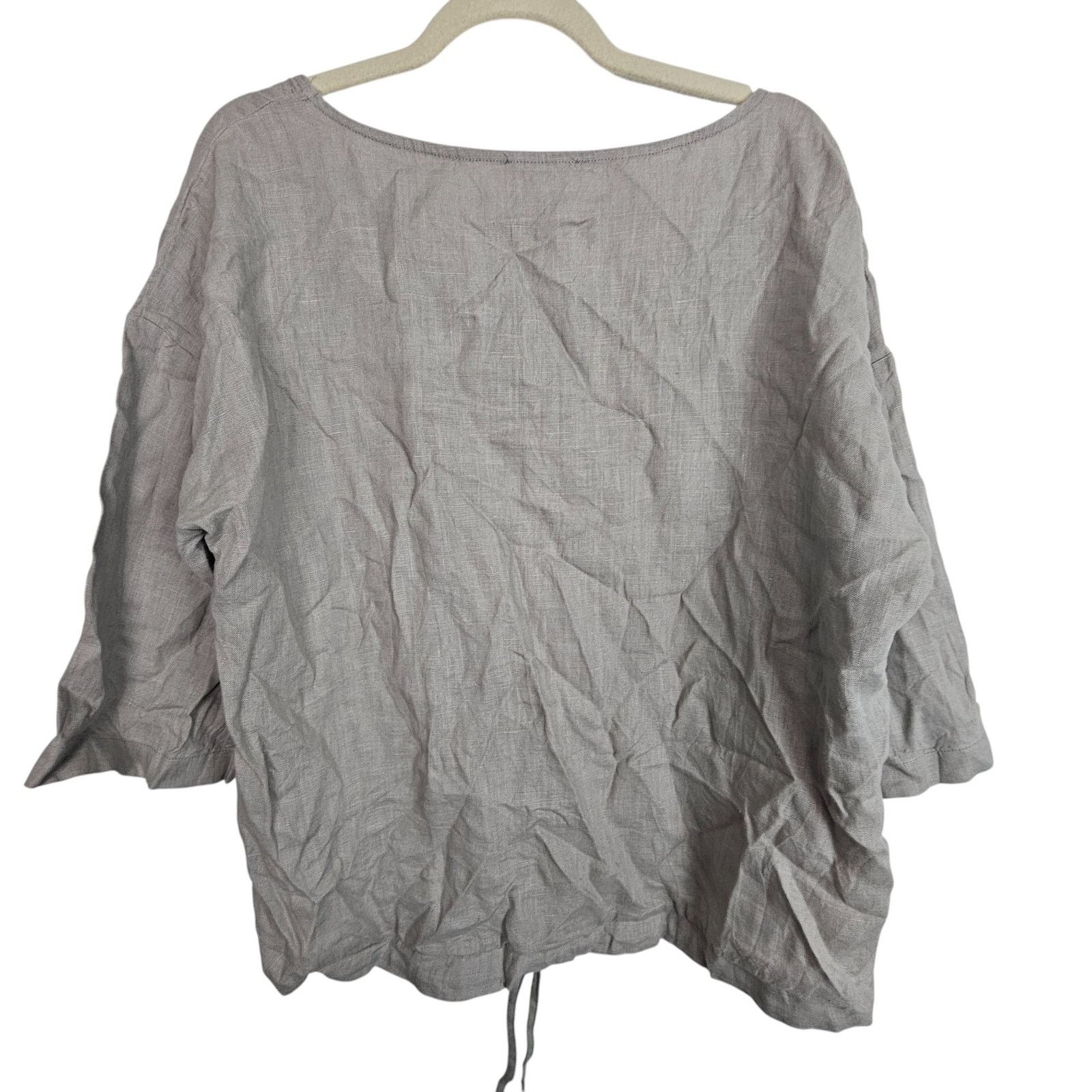 Luar Luukaa Air Womens Linen Tunic Size 4 Lagenlook MInimalist Size S / US 4 / IT 40 - 9 Thumbnail