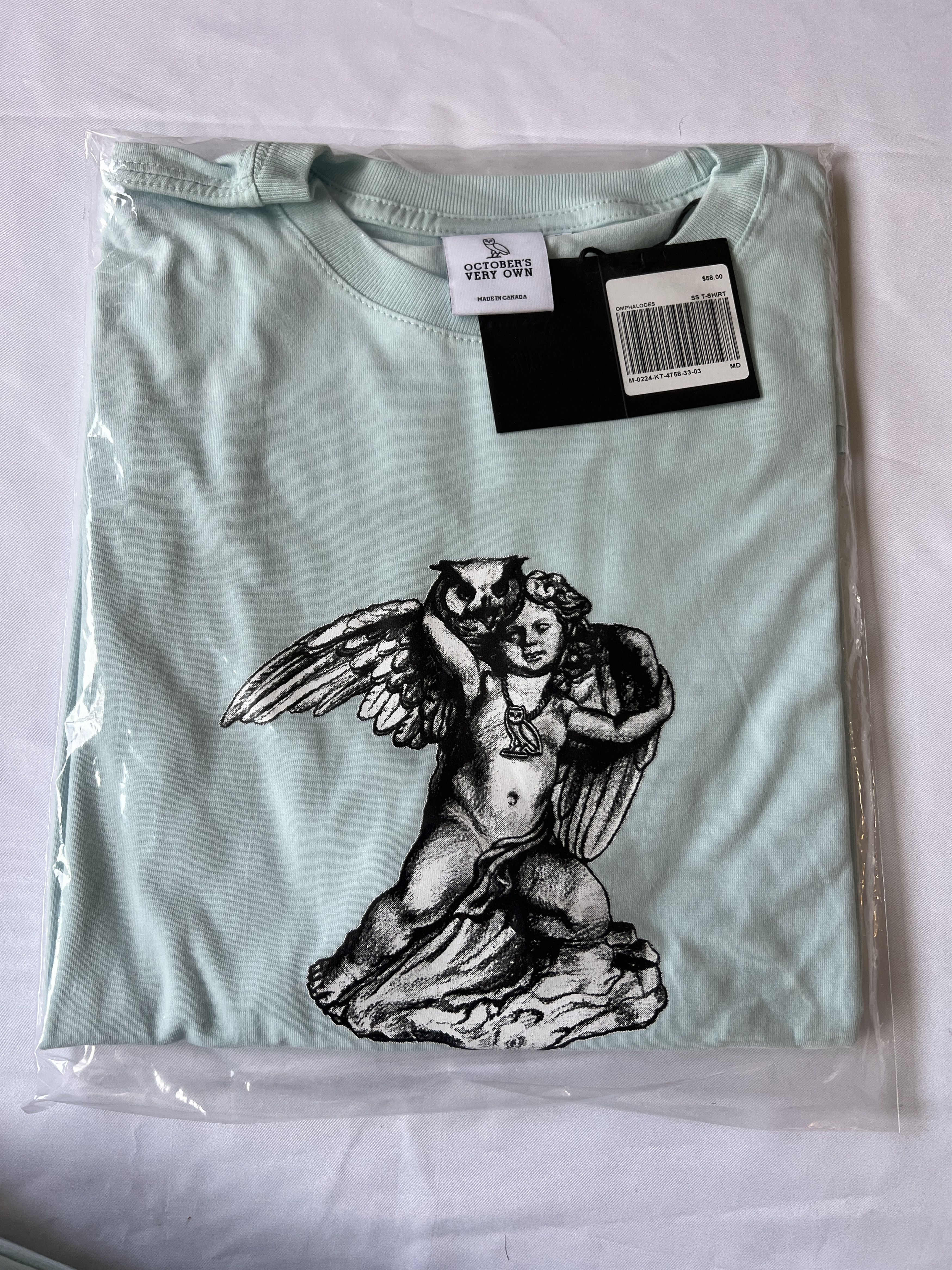 Drake *RARE* OVO CHERUB CUPID T-SHIRT TEE Size US M / EU 48-50 / 2 - 2 Thumbnail