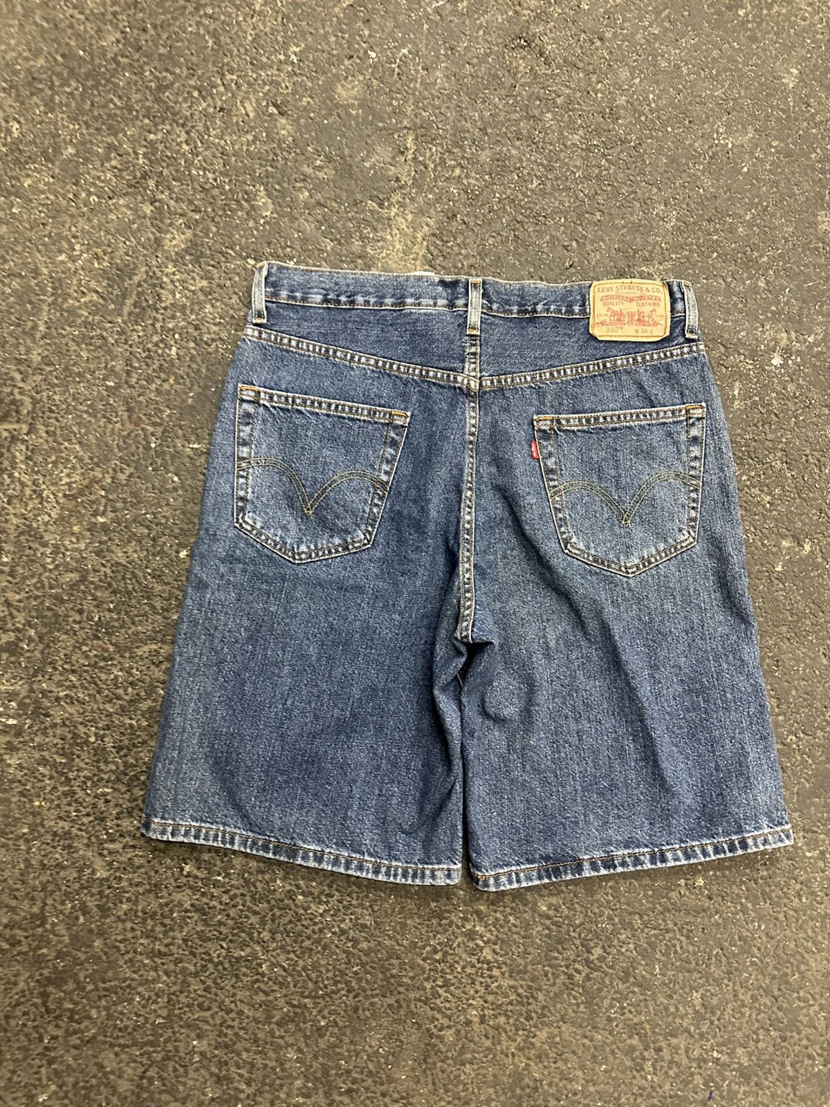 Levi's × Vintage Y2K Levi’s 550 jorts Size US 34 / EU 50 - 4 Thumbnail