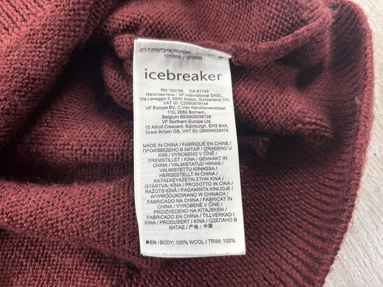Designer × Icebreaker Mens sweater Icebreaker Size M Size US M / EU 48-50 / 2 - 6 Thumbnail