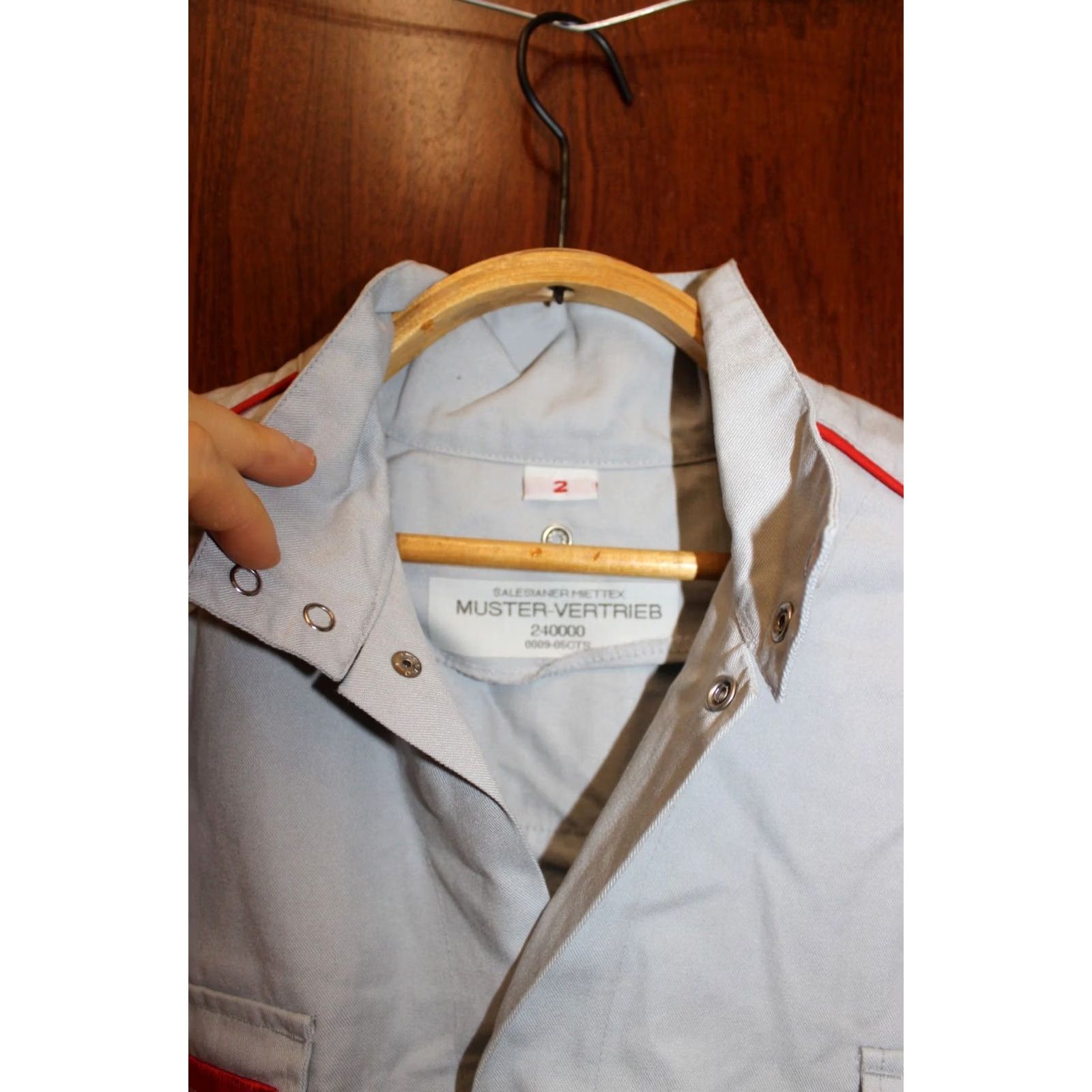 Vintage VINTAGE Mewa Citroen Workwear Mechanic jacket Shirt Mens Grey 2 66cm 62cm 82cm 27/29 Size US XS / EU 42 / 0 - 5 Thumbnail