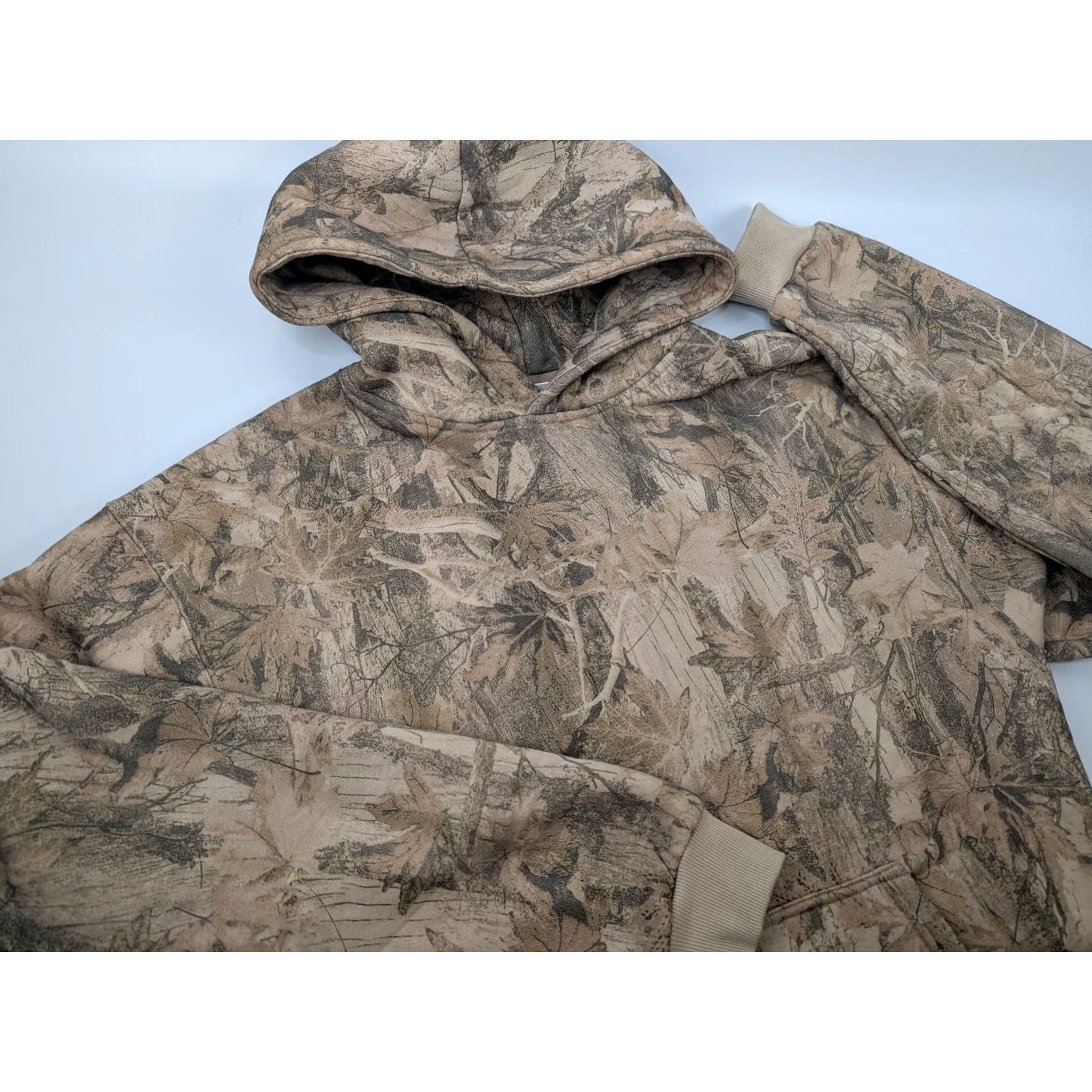 Vintage Comfrt Collection Camouflage Hoodie Size Medium Unisex Adults Long Sleeve Pullover Sweatshirt Oversized Hooded Fleece Cotton Size US M / EU 48-50 / 2 - 2 Thumbnail