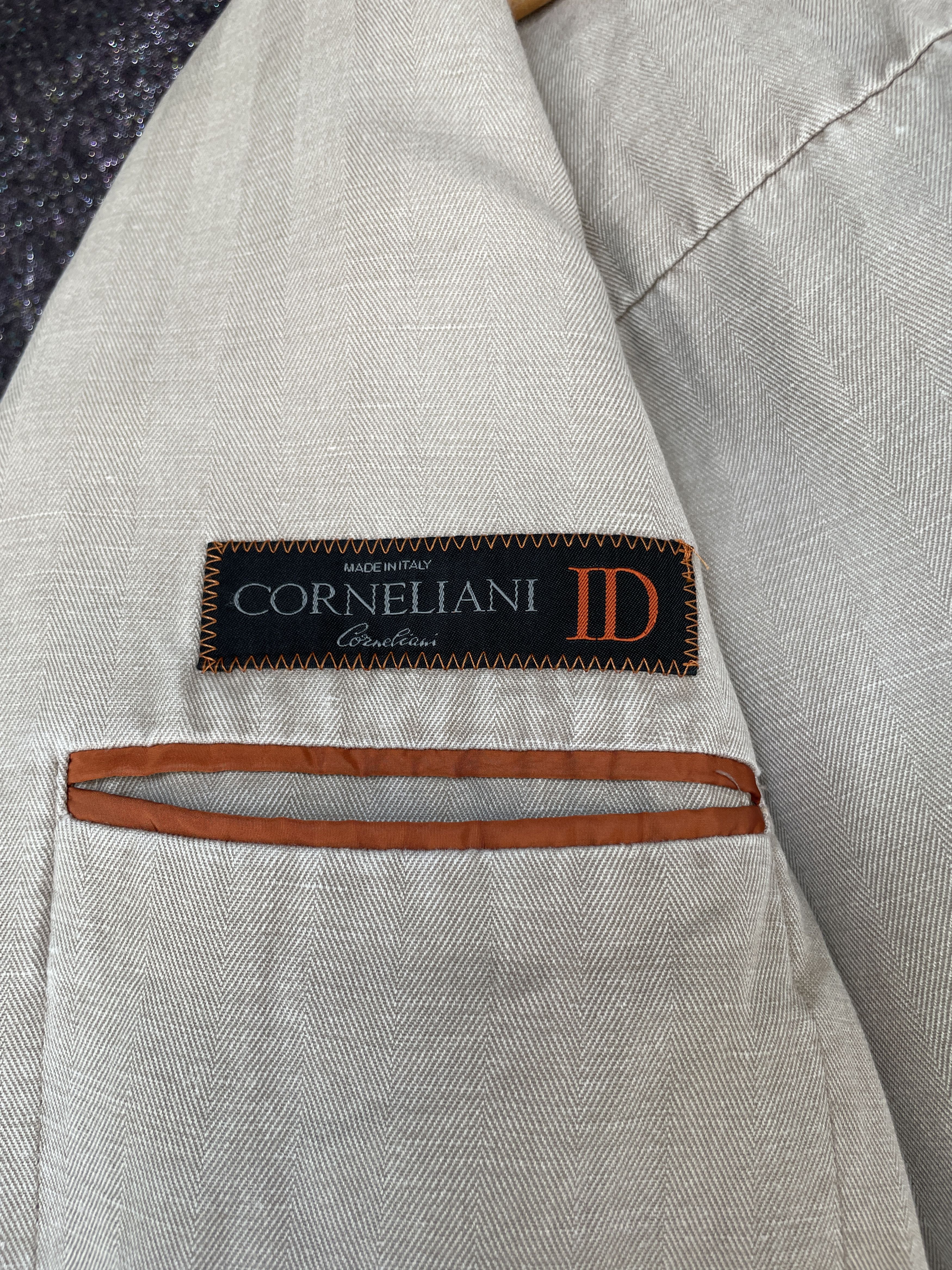 Corneliani Corneliani ID Unlined Garment Dyed Cotton Hemp Sport Coat Size 42R - 11 Thumbnail