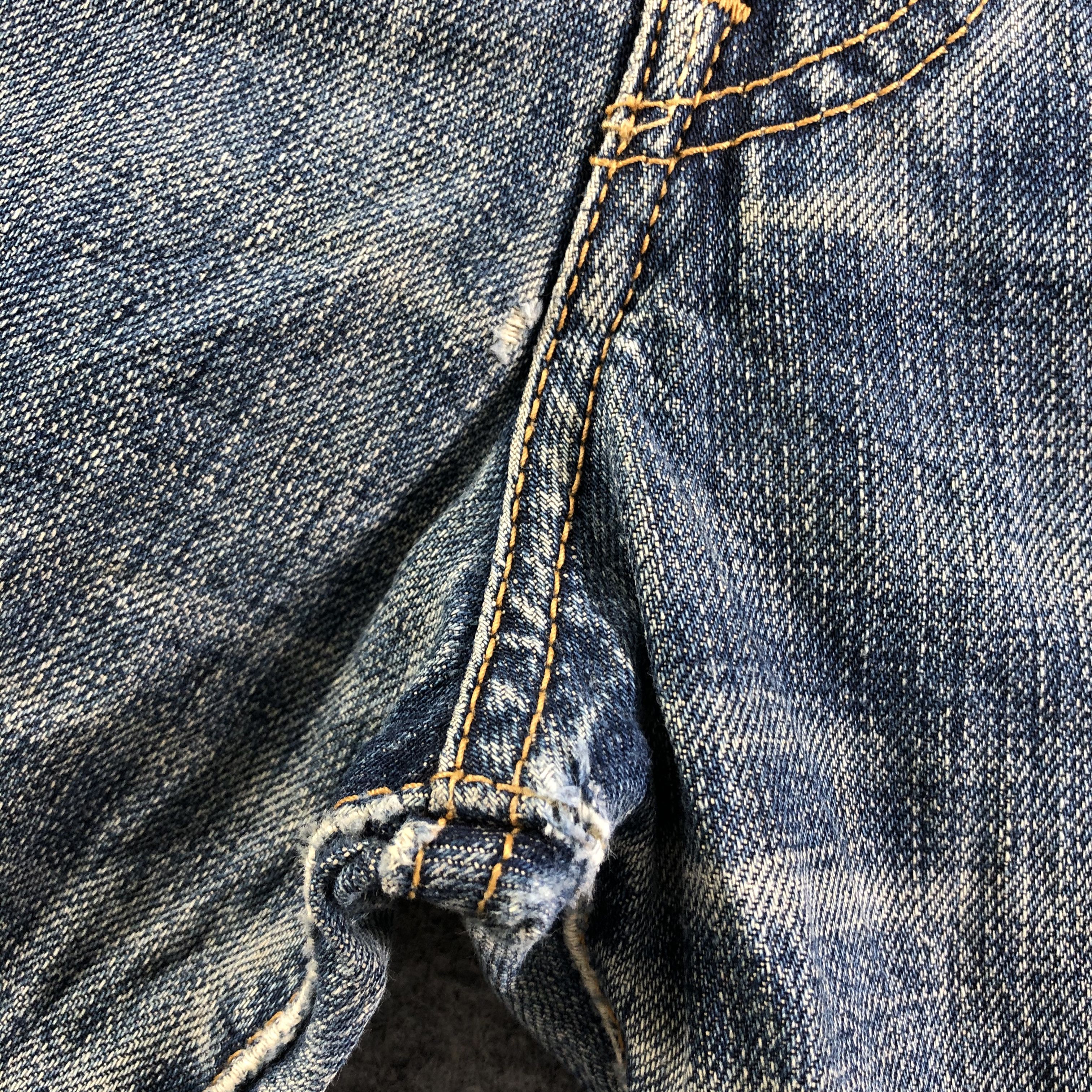 Levi's Vintage Blue Wash Levis 501 Jeans-J3614 Size US 34 / EU 50 - 10 Thumbnail