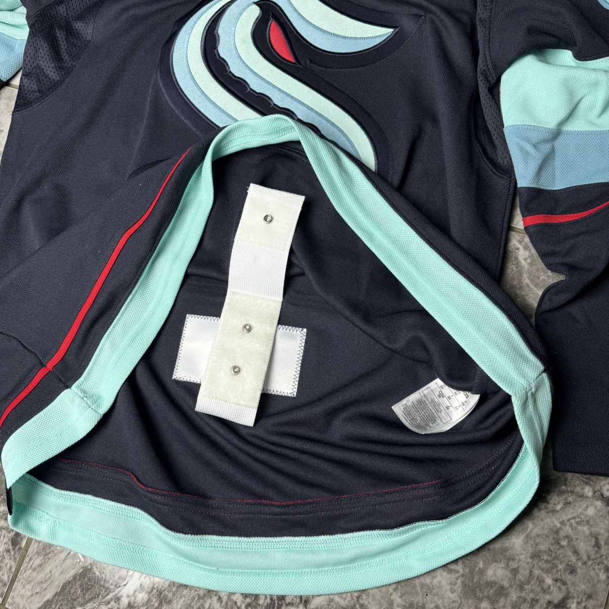 Adidas × NHL NHL Kraken Seattle Adidas Blank Home Jersey Size US M / EU 48-50 / 2 - 14 Thumbnail