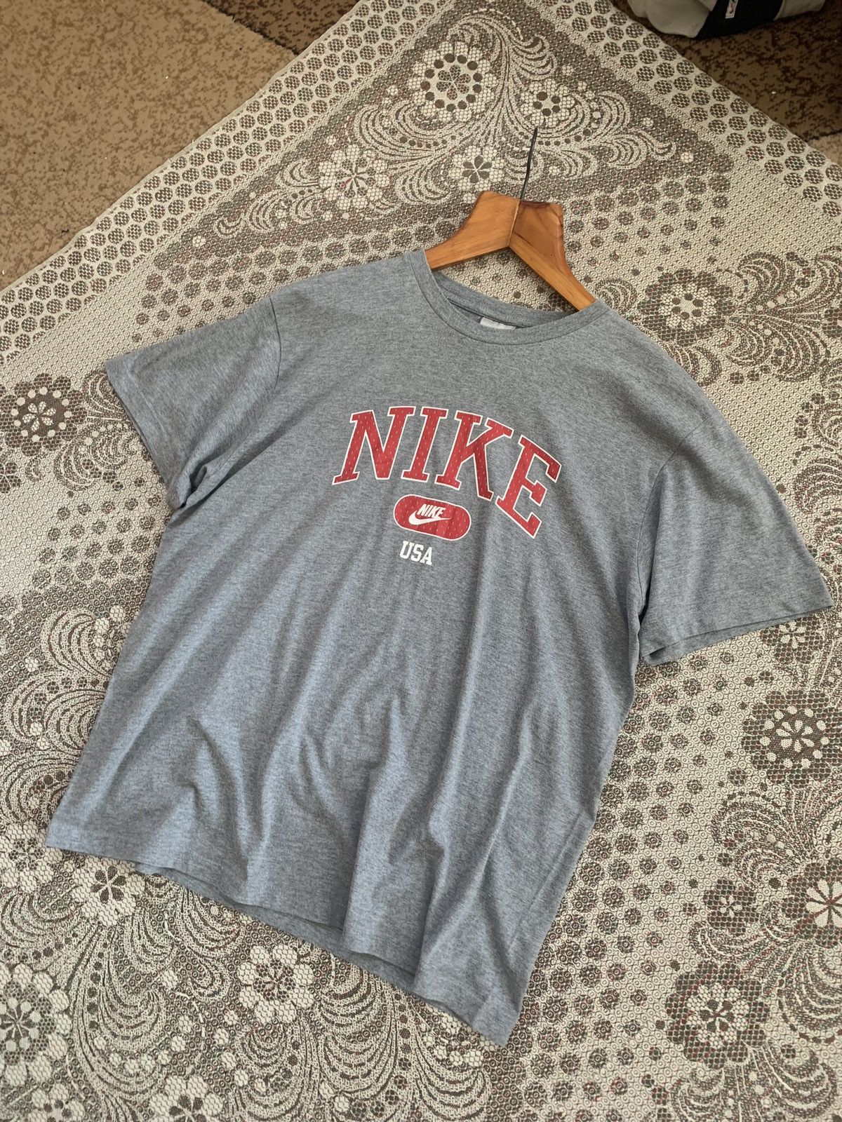 Nike × Vintage Nike USA vintage t-shirt Size US XL / EU 56 / 4 - 2 Thumbnail