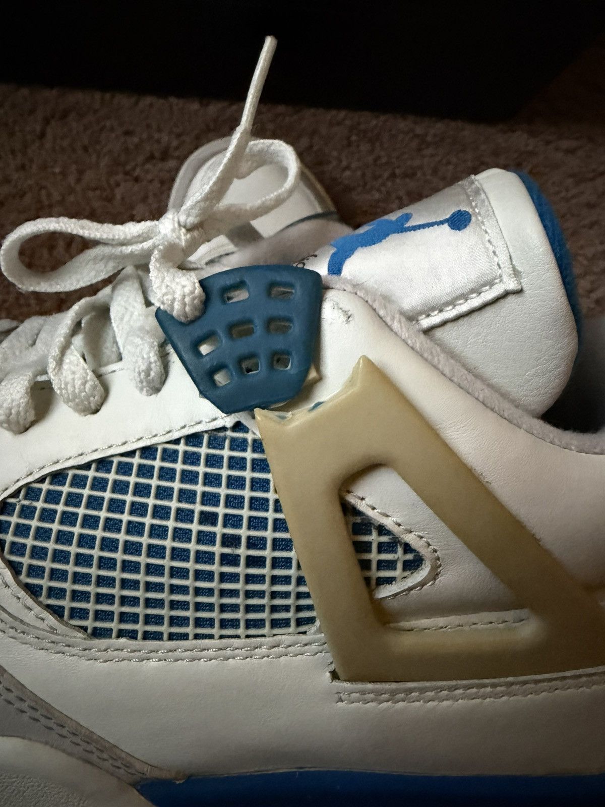 Jordan Brand 2006 Military Blue Jordan 4’s Size US 12 / EU 45 - 4 Thumbnail