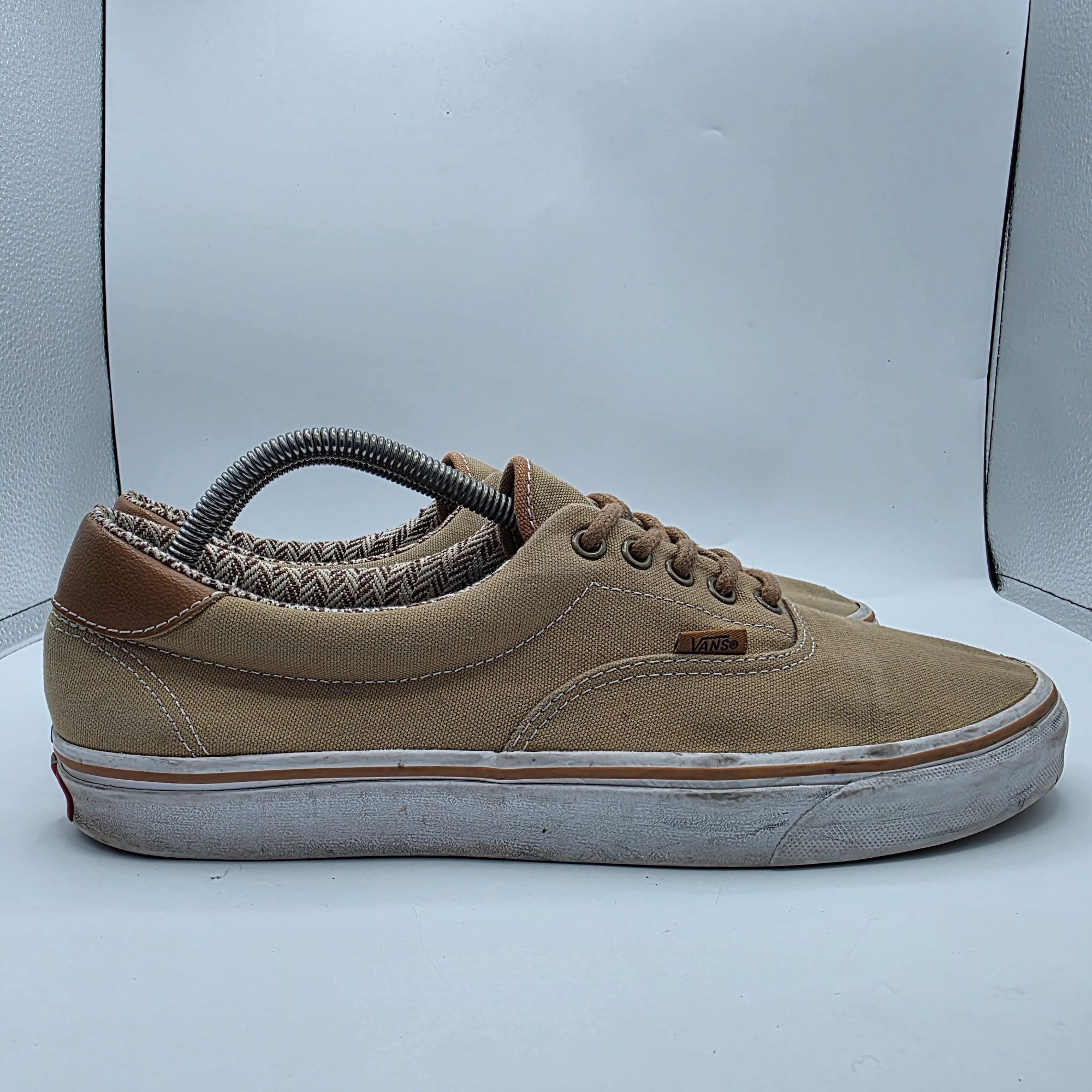 Vans Vans Era 59 C&L Mens Size 11.5 Khaki Chevron Sneaker Shoes C Size US 11.5 / EU 44-45 - 11 Thumbnail
