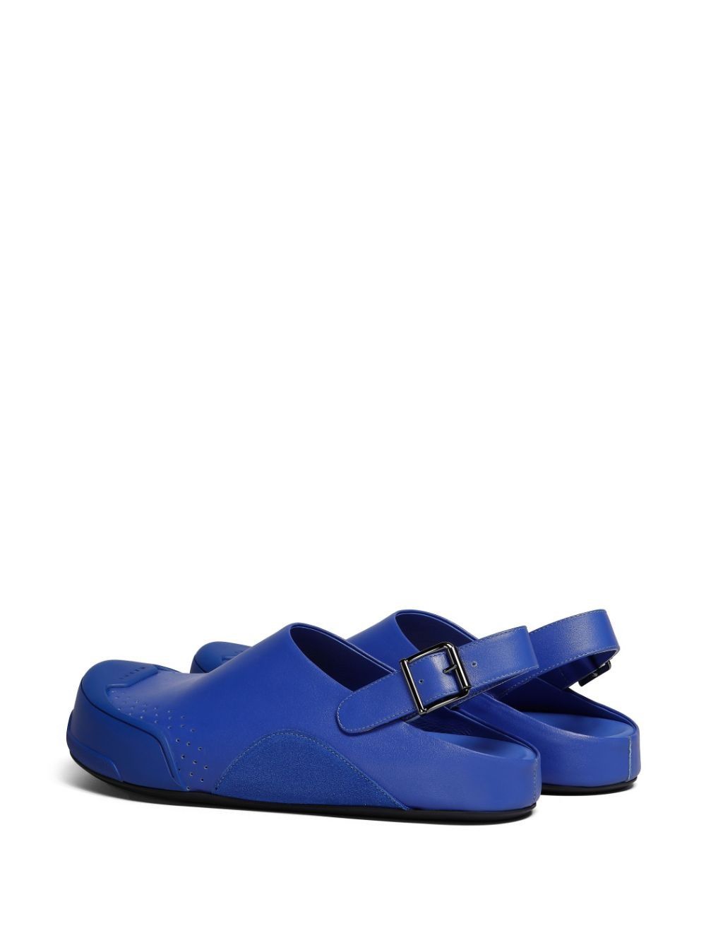 Marni o1w1db10824 Sabot Shoes in Blue Size US 11 / EU 44 - 3 Thumbnail