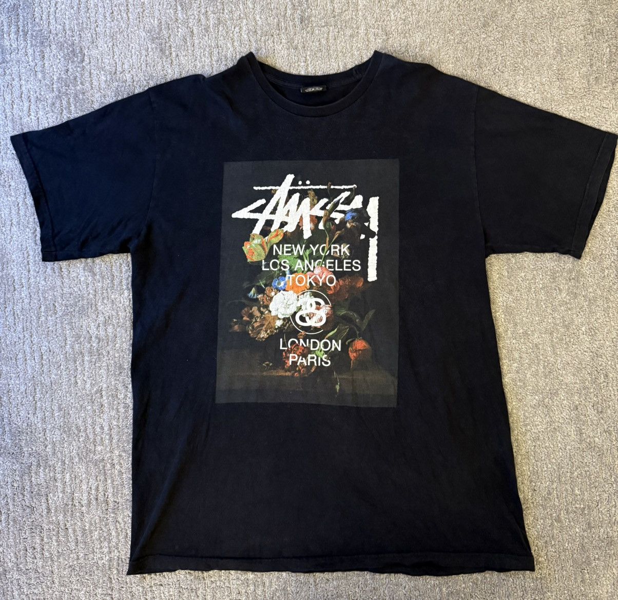Stussy Stussy Floral Graphic Tee Size US XL / EU 56 / 4 - 1 Thumbnail