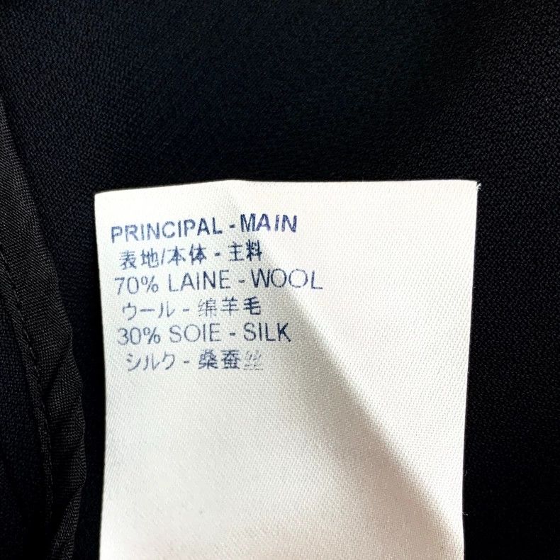 Louis Vuitton Louis Vuitton Casual wool skirt with gold buttons in black Size 37" - 8 Thumbnail