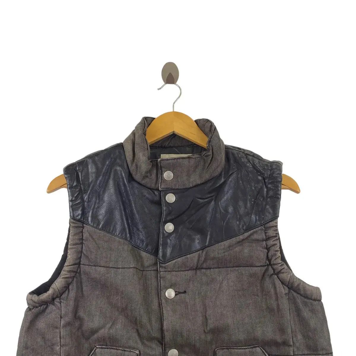 Morgan Homme × Vintage Vintage MORGAN HOMME Collection Puffer Tank Top Jacket Size US M / EU 48-50 / 2 - 2 Thumbnail