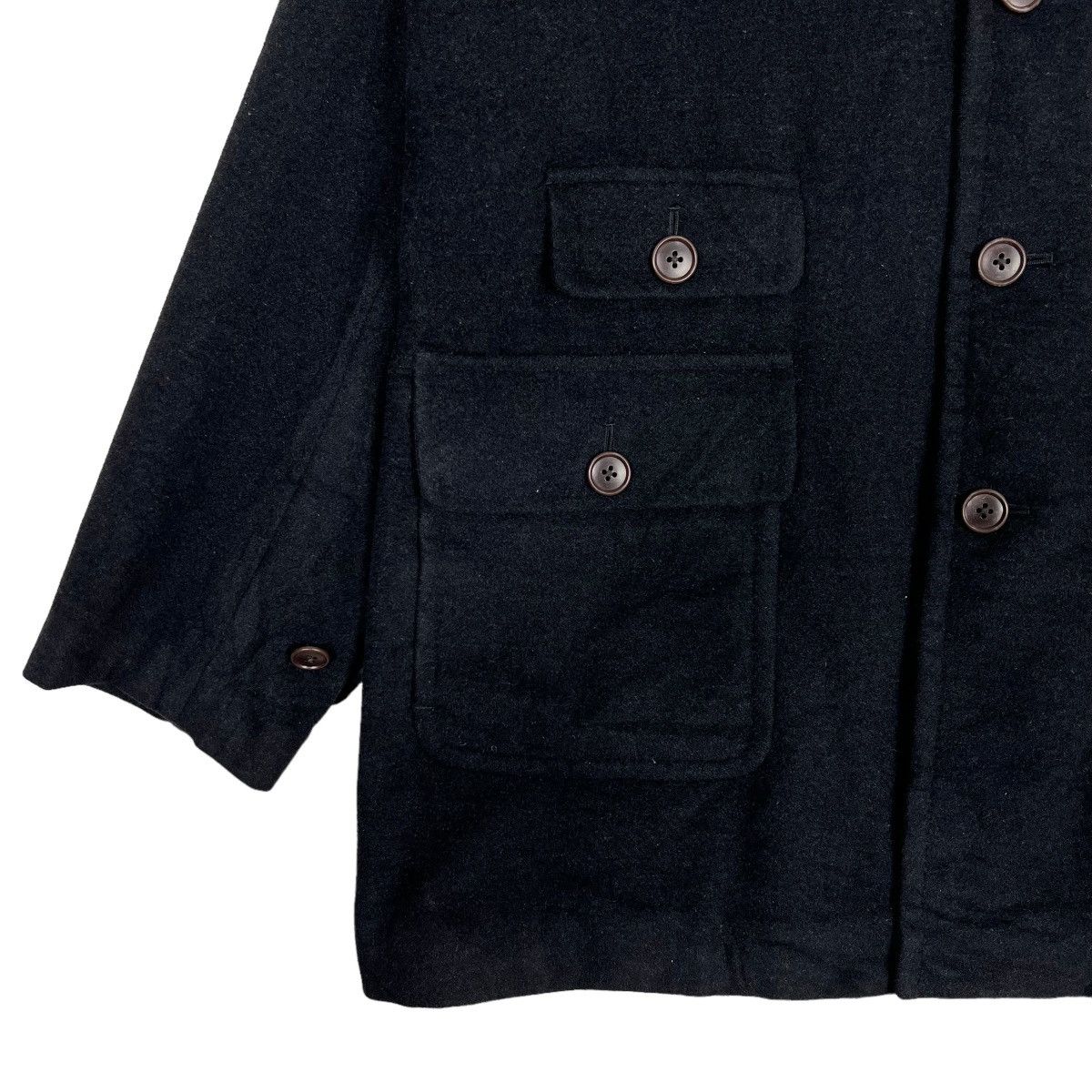 Japanese Brand 🔥 23 HOMME ONWARD PURE NEW WOOL COAT JACKET Size US M / EU 48-50 / 2 - 4 Thumbnail